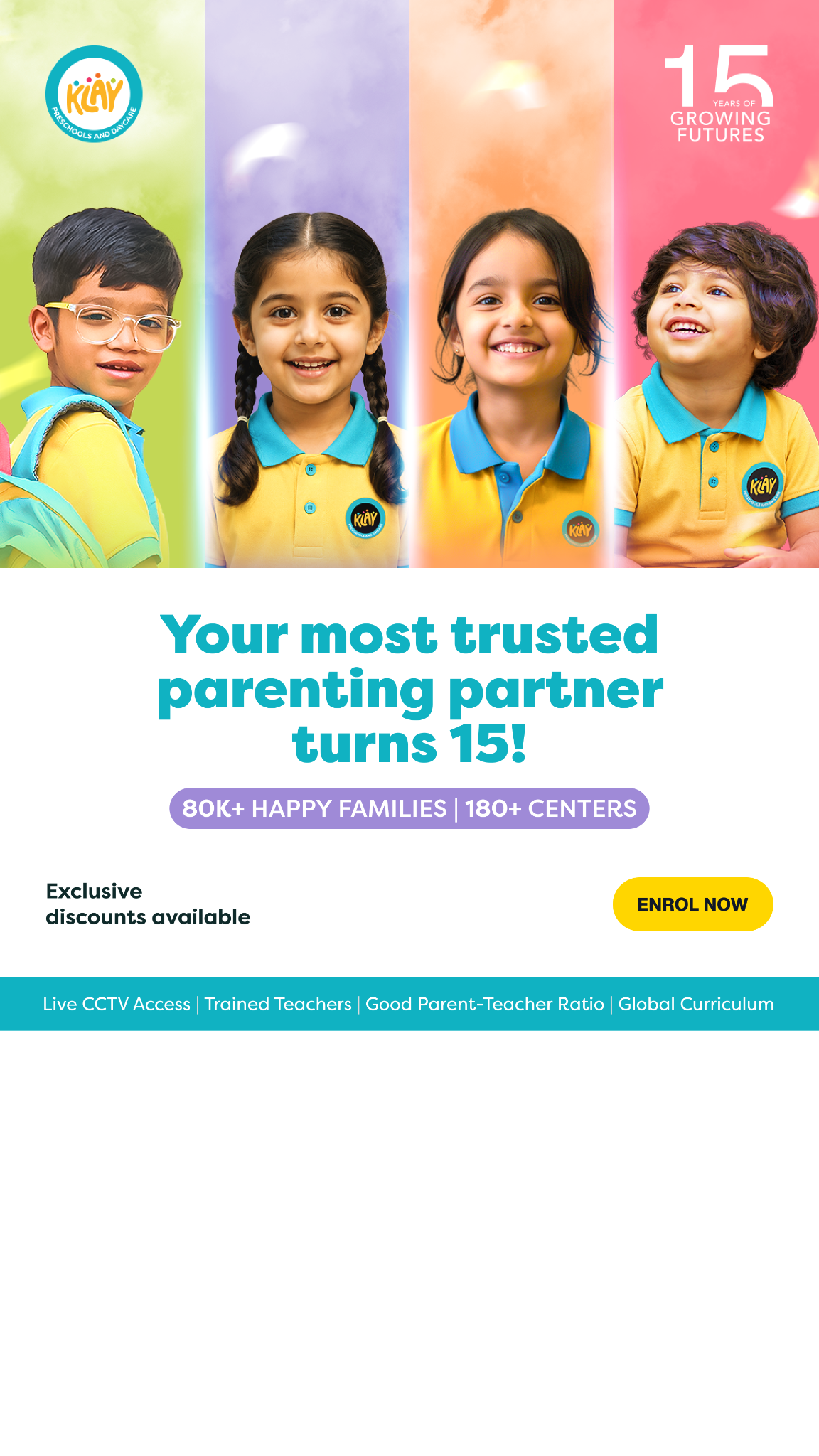KLAY Preschools and Daycare Facebook ad
