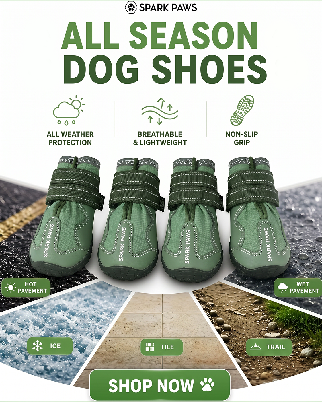 Spark Paws Facebook ad