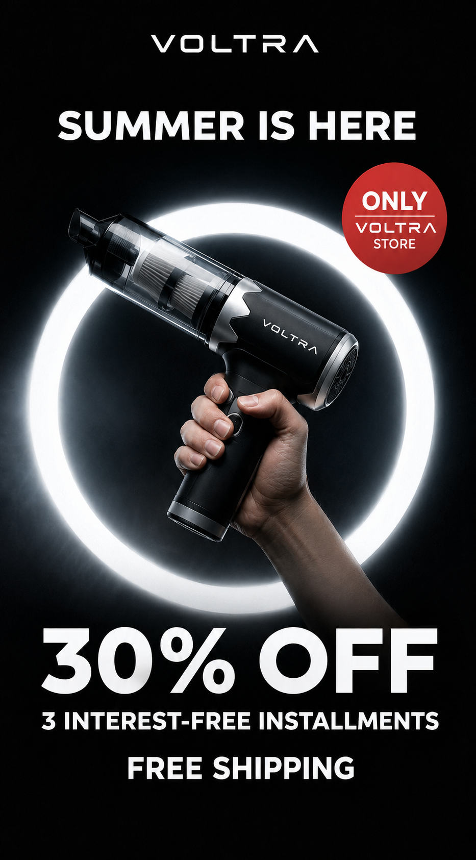 Voltra New Zealand Facebook ad: Voltra Black: Elite Cleaning!