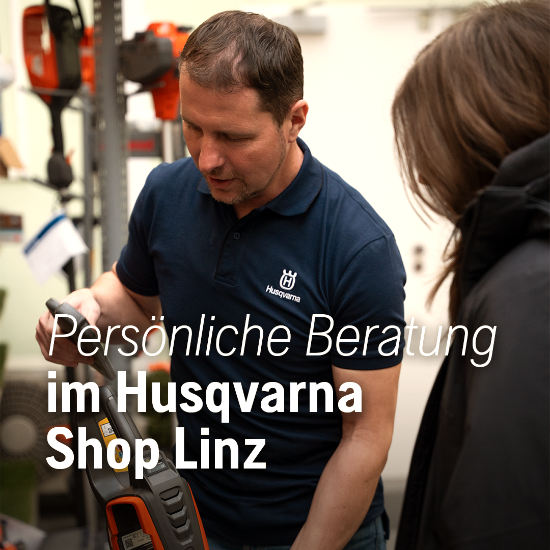 Husqvarna Facebook ad: Husqvarna Shop Linz