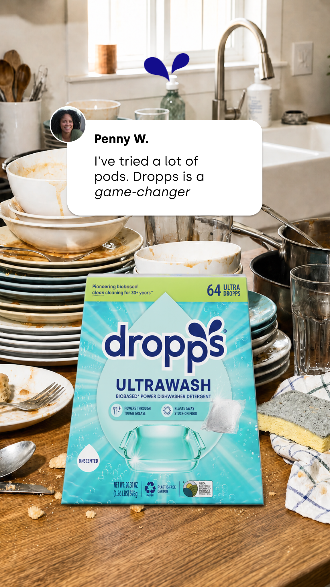 Dropps Facebook ad