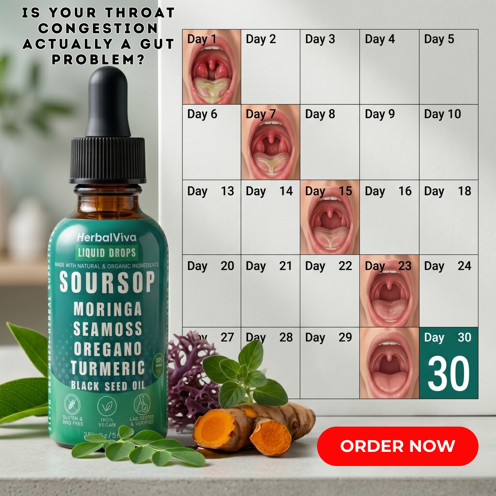 Herbalviva - Soursop Liquid Drops Facebook ad: Soursop Liquid Drops