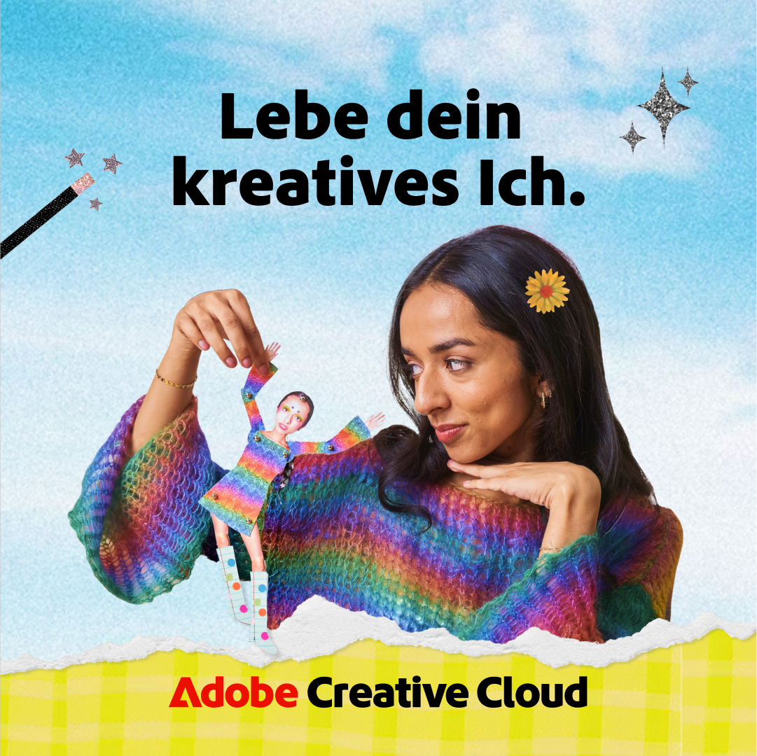 Adobe Creative Cloud Facebook ad