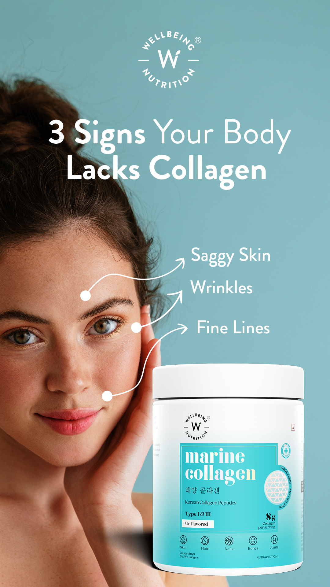 Wellbeing Nutrition Facebook ad
