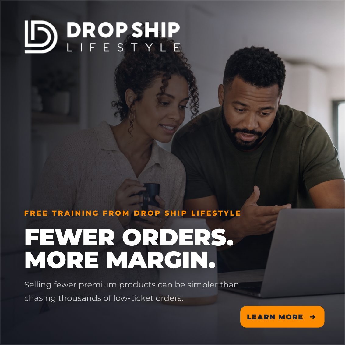 Drop Ship Lifestyle Facebook ad: Why expensive products can be easier to sell