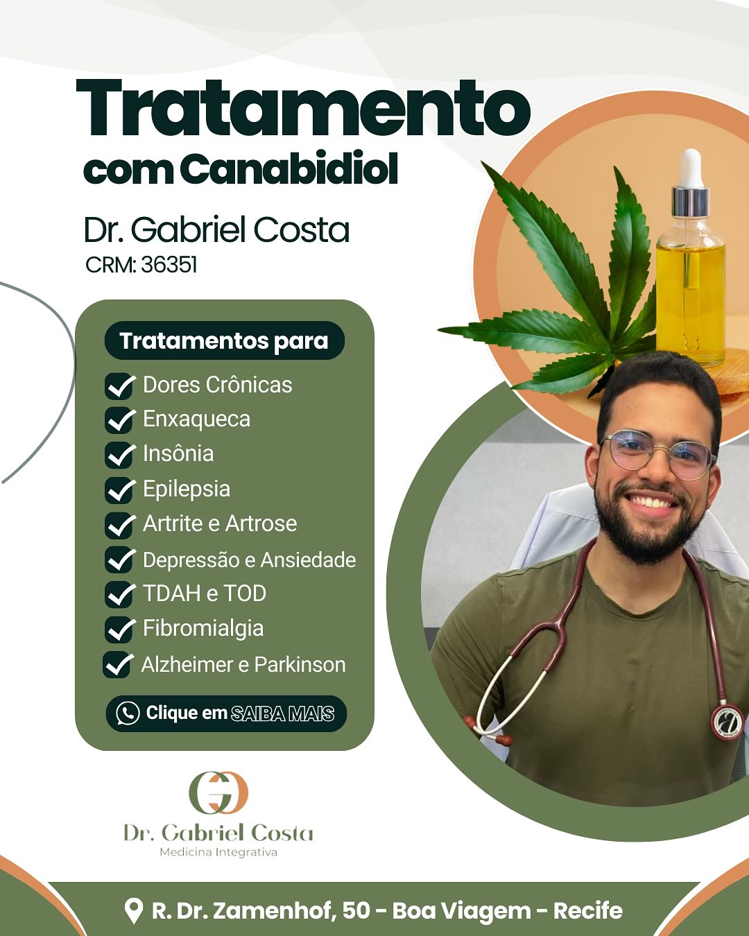 Dr. Gabriel Costa Facebook ad: Está em busca de um tratamento natural e…