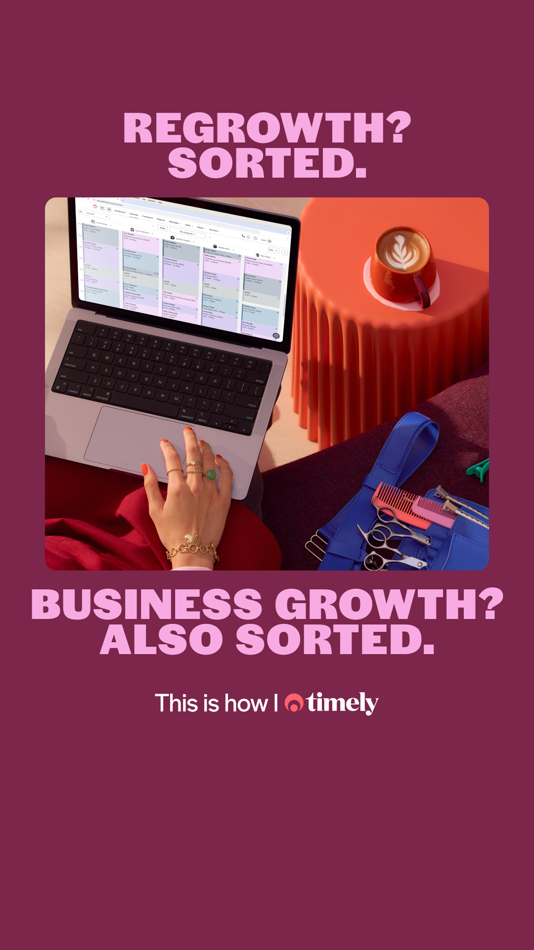 Timely Appointment Software Facebook ad