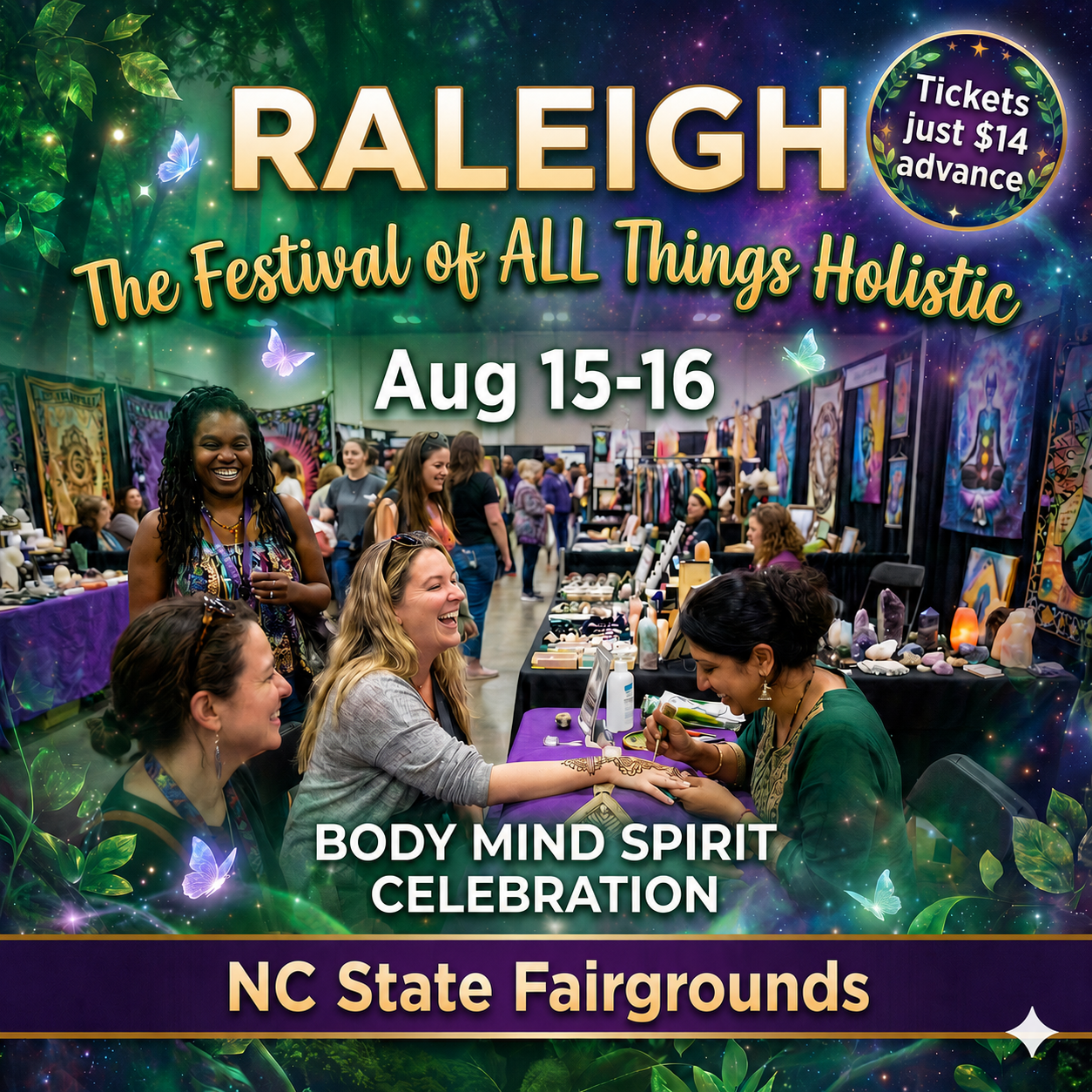 Body Mind Spirit Expo Facebook ad