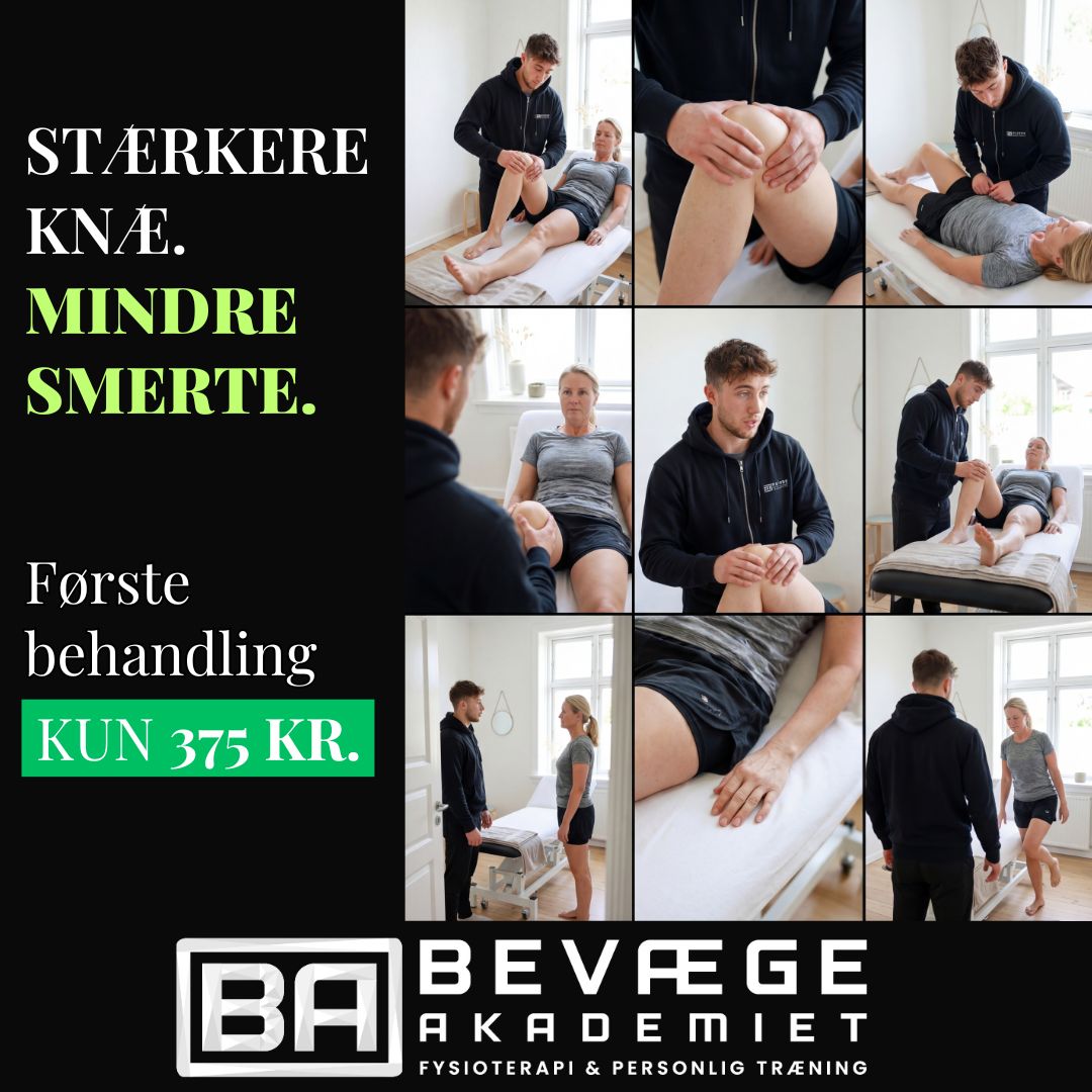 Bevaegeakademiet.dk - Klinik for fysioterapi og personlig træning Facebook ad: Behandling kun 375 kr.