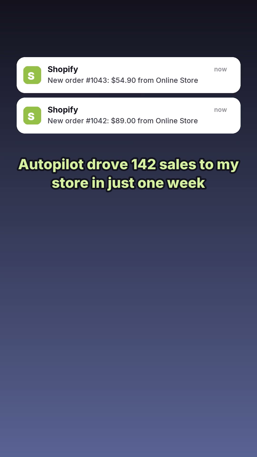 trycrush.ai Facebook ad: Your ads on autopilot