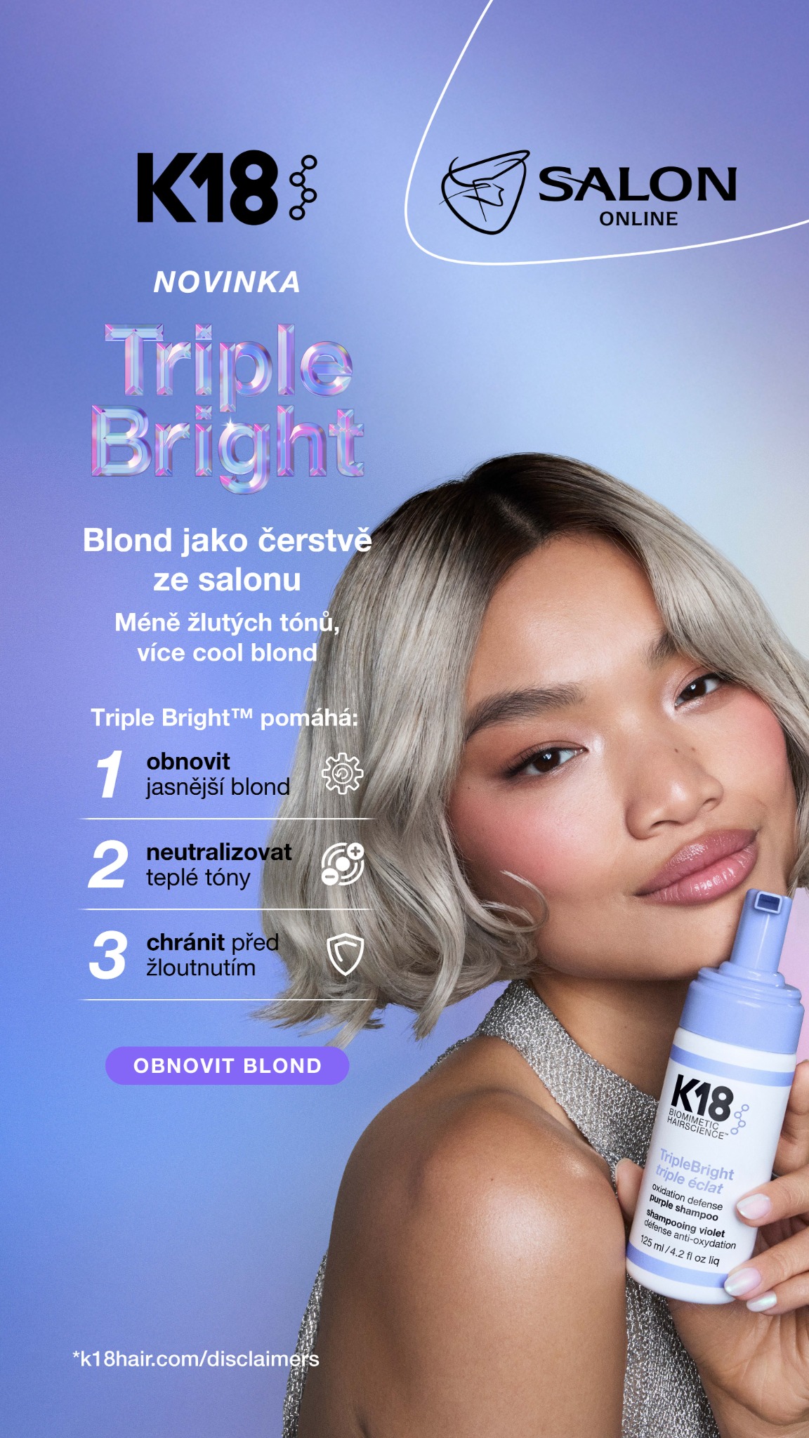 Salon Online Facebook ad