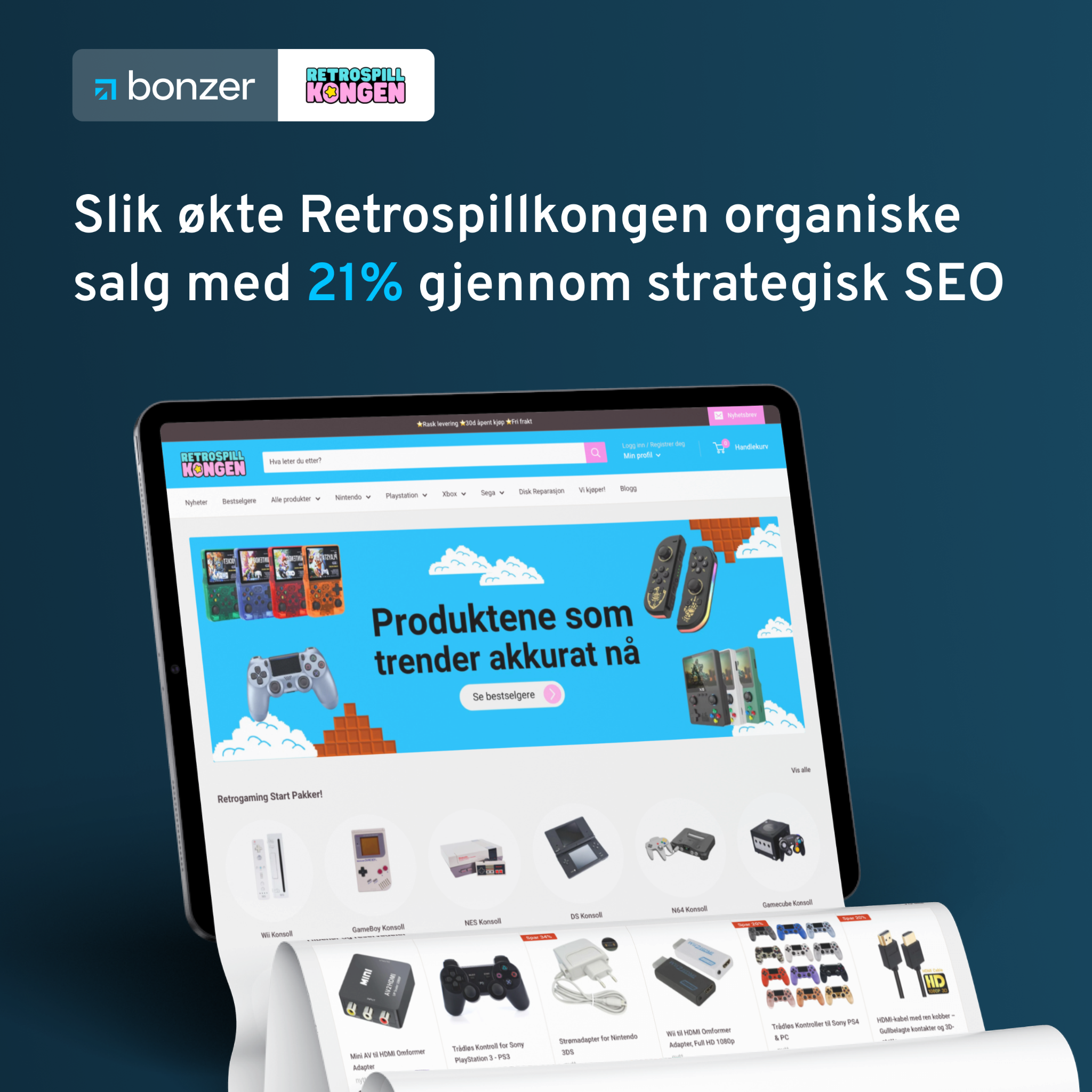 Bonzer Facebook ad