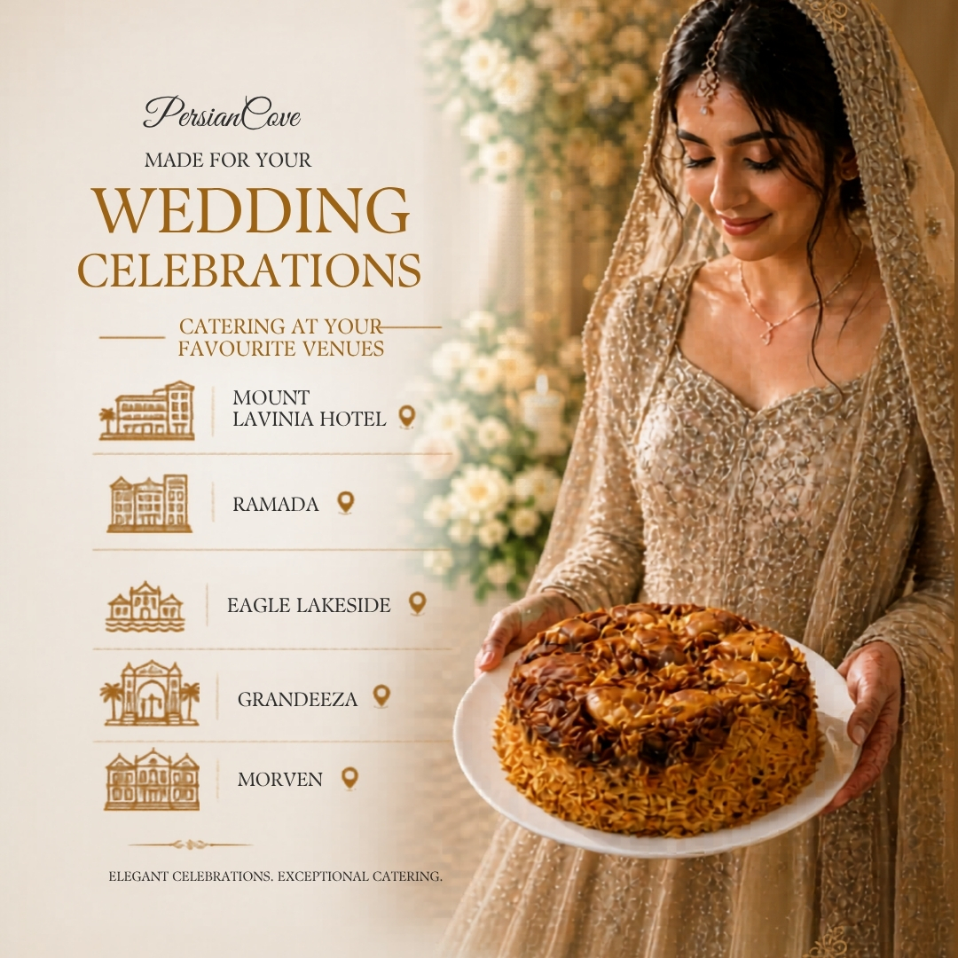 Persian Cove Facebook ad: Make your wedding celebration truly unforgettable with…
