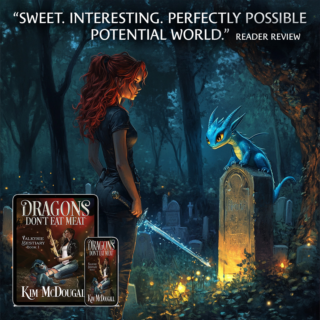 Kim McDougall Books Facebook ad from Jun 8, 2026