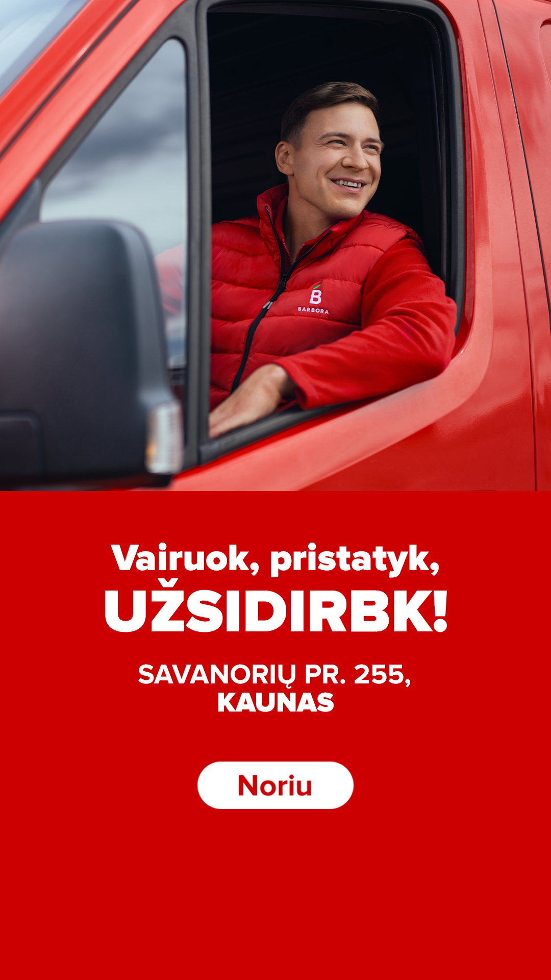BARBORA.LT Facebook ad