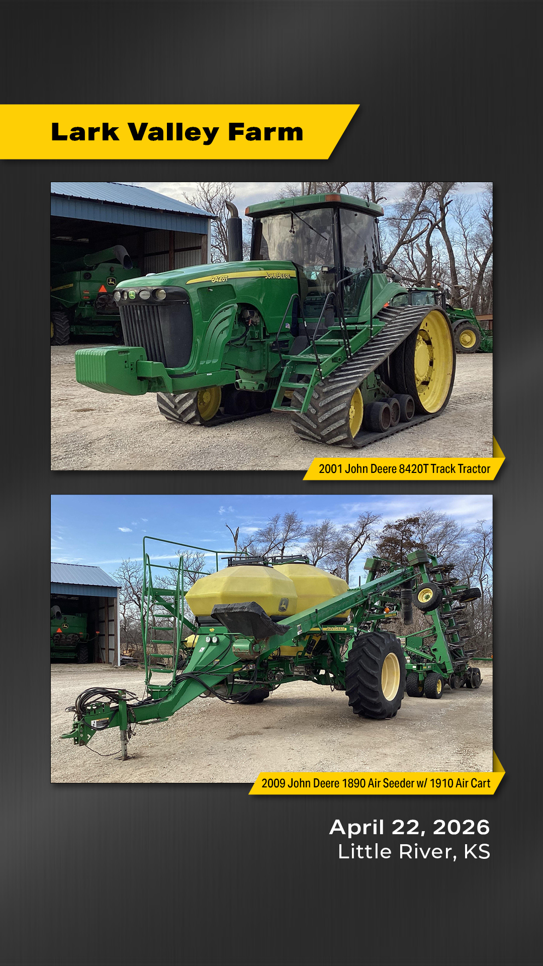 BigIron Auctions Facebook ad