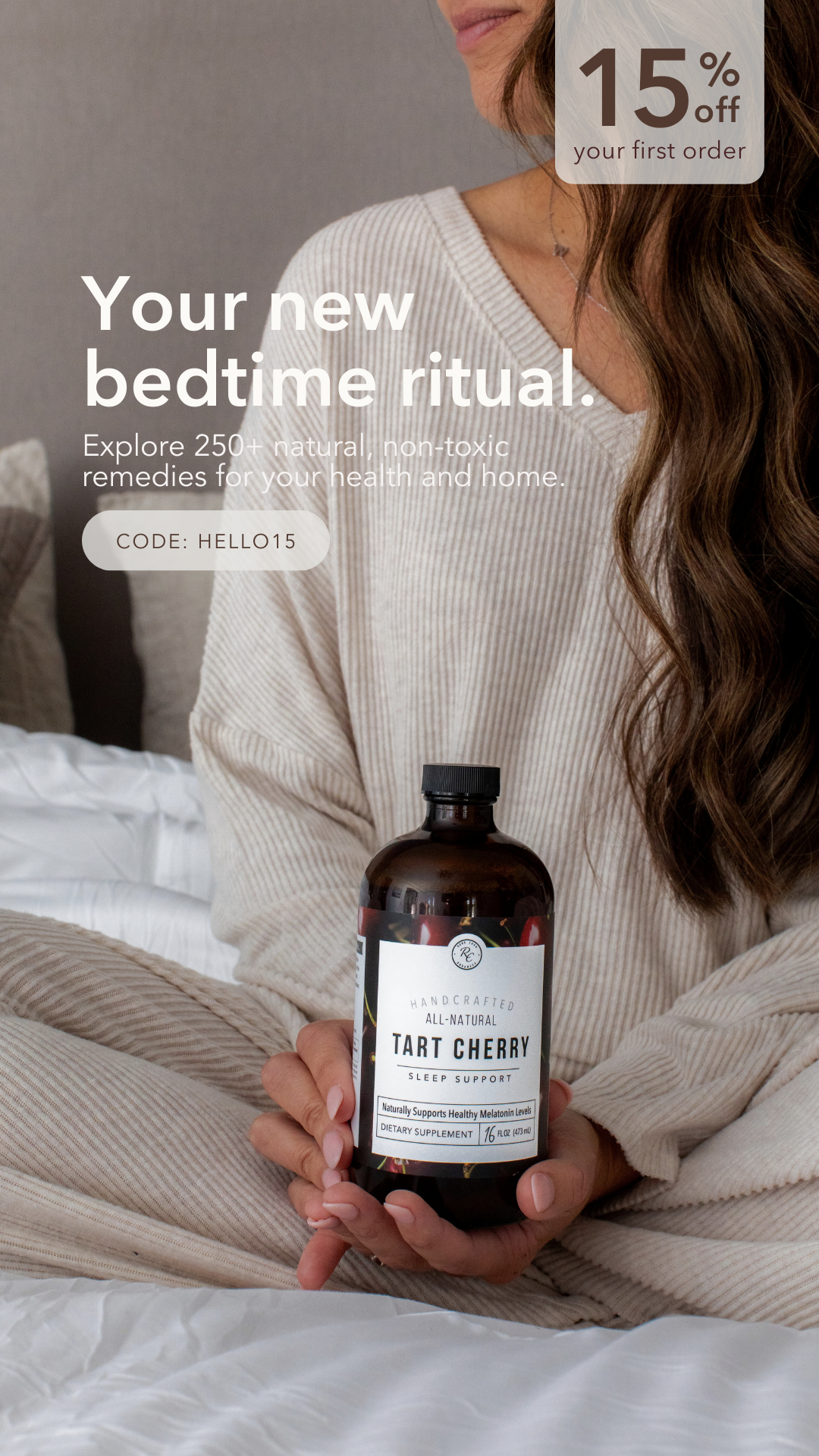 Rowe Casa Organics Facebook ad