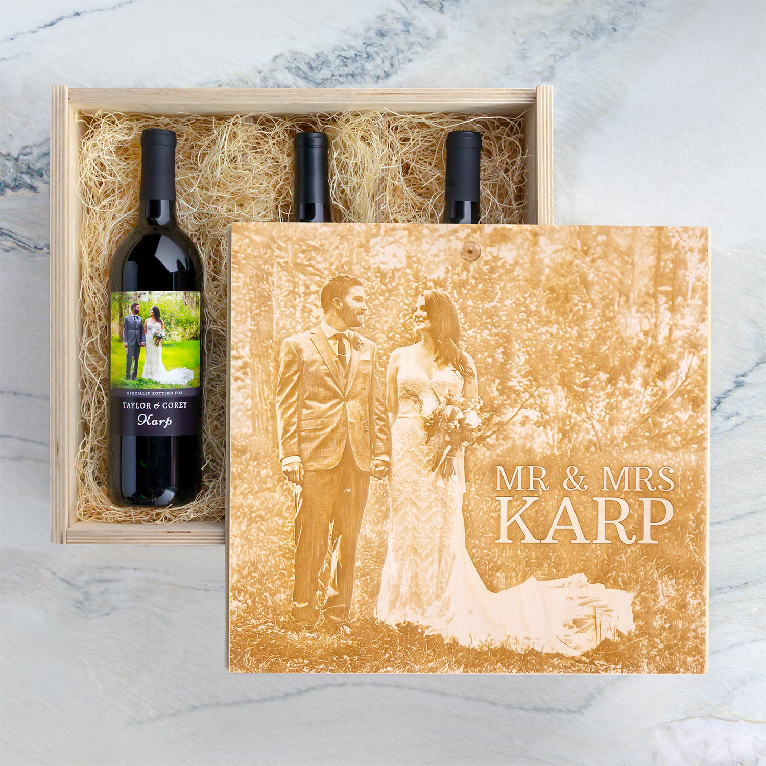 Personal Wine Facebook ad: Personalized Wine, Liquor & Barware - Customize the…