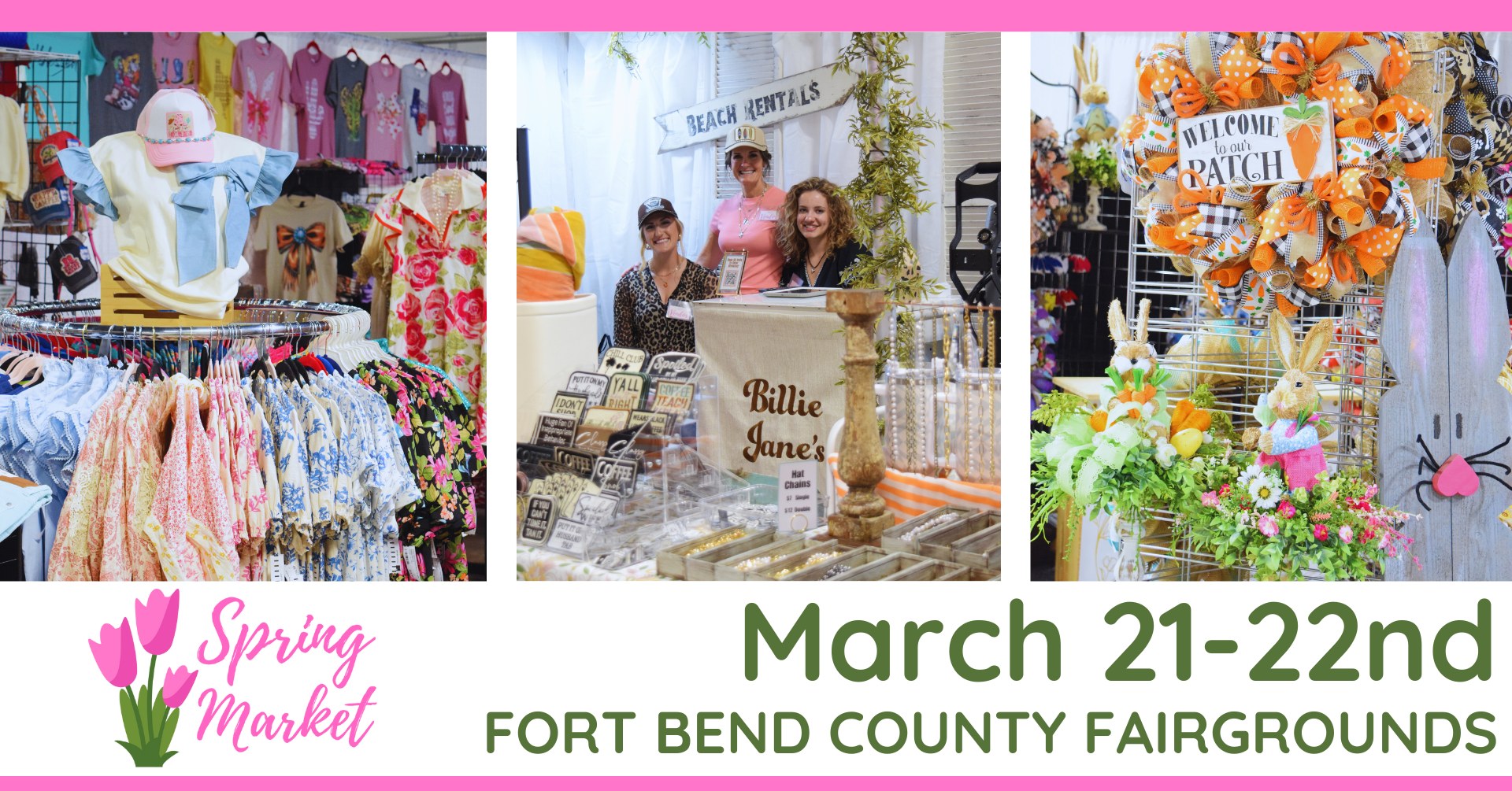 Home For The Holidays Gift Market Facebook ad: Spring Market of Rosenberg