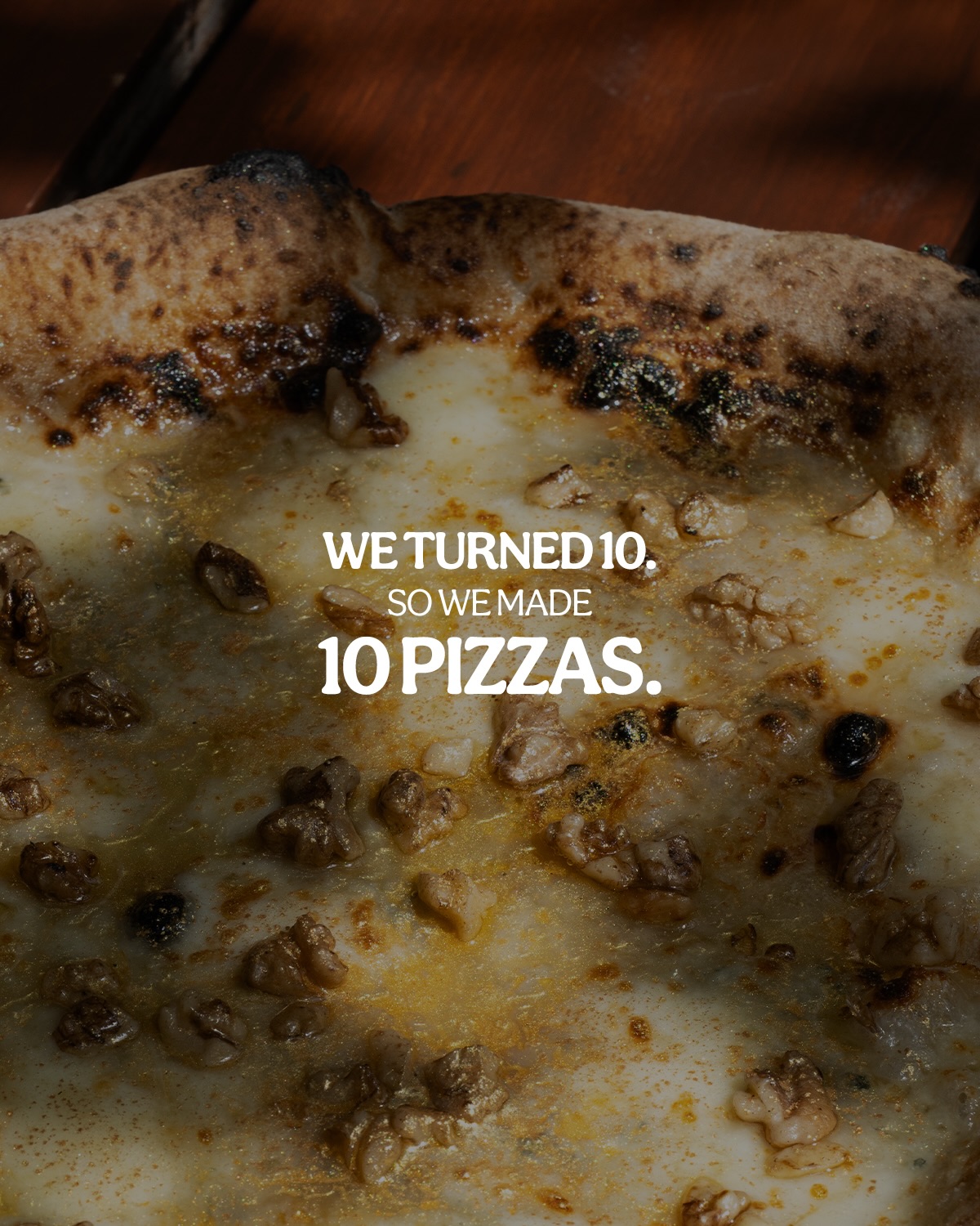Brik Oven Facebook ad: Not a greatest hits album.