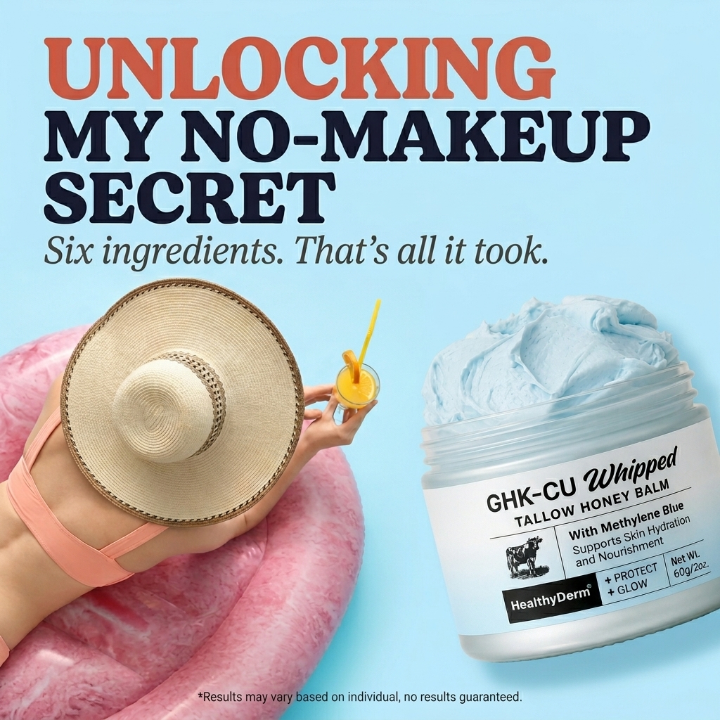 HealthyDerm Skincare Facebook ad