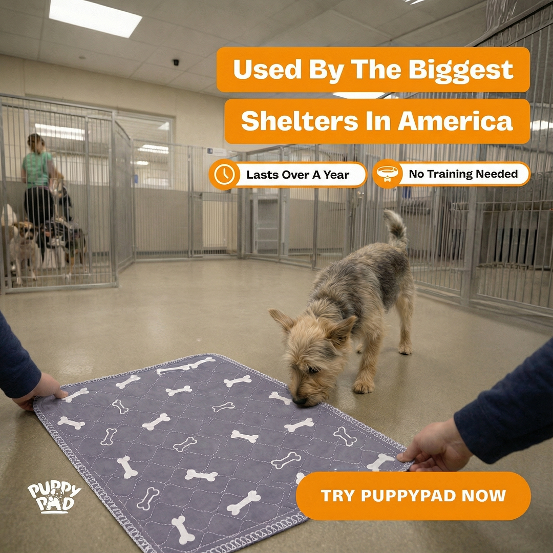 PuppyPad Facebook ad
