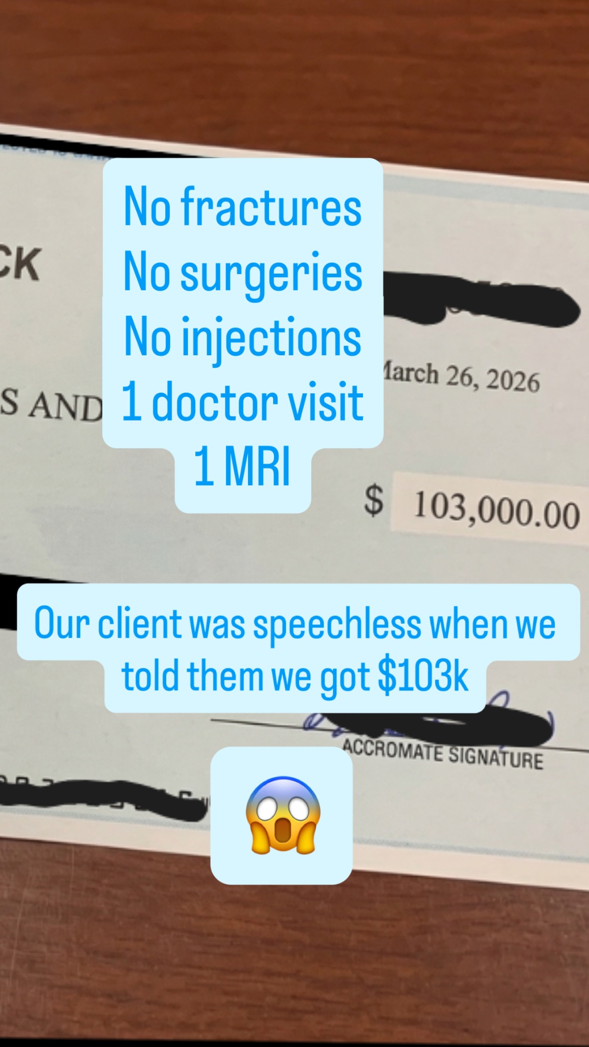Car Accident Compensation Facebook ad