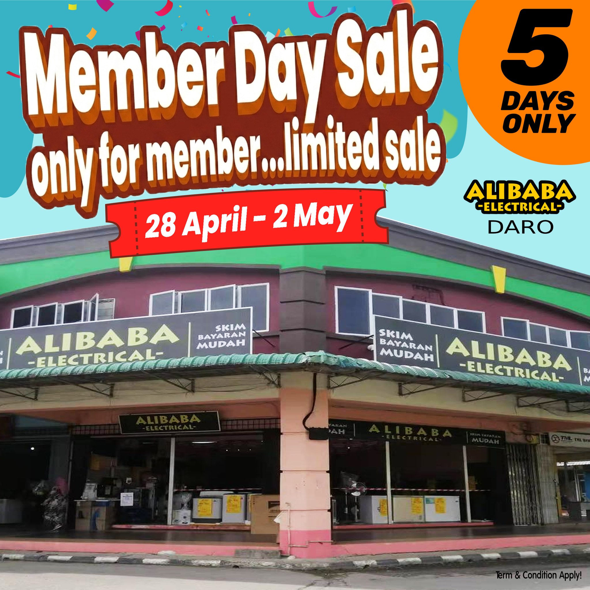 Alibaba Electrical-Daro branch Facebook ad