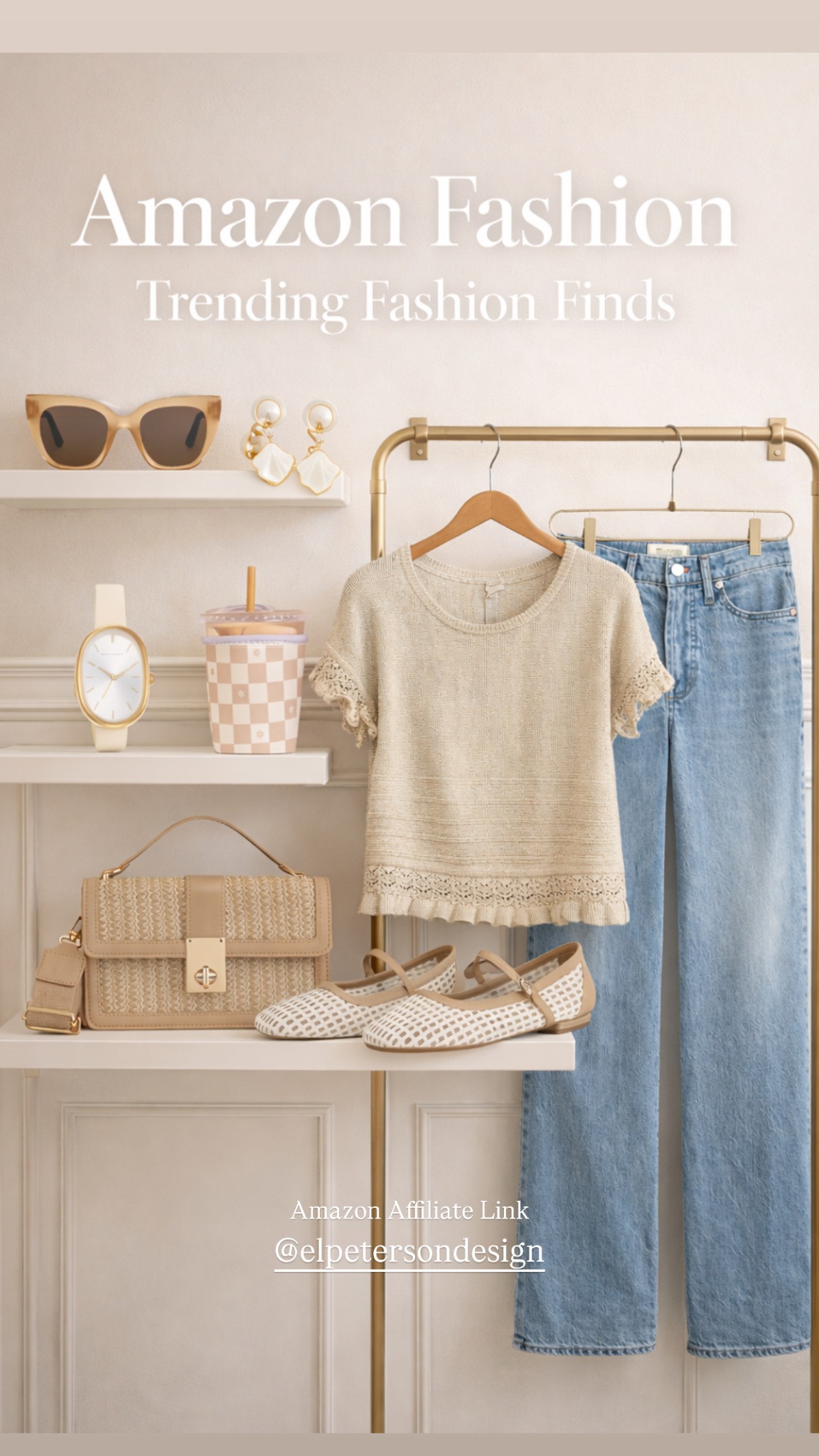 Elpetersondesign Facebook ad: Shop now and Save on these Affordable Fashion Finds!