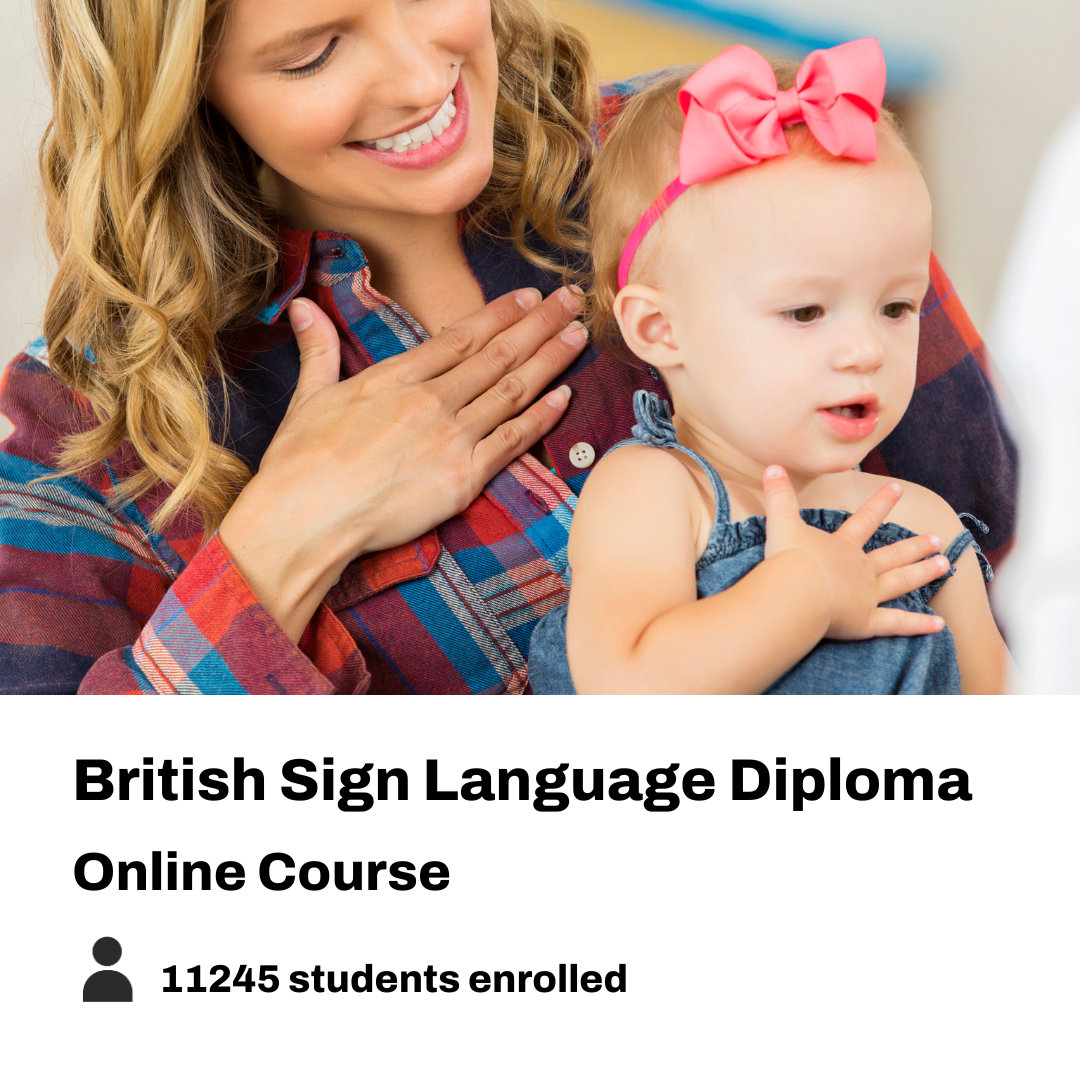 New Skills Academy Facebook ad: British Sign Language Course NOW £25