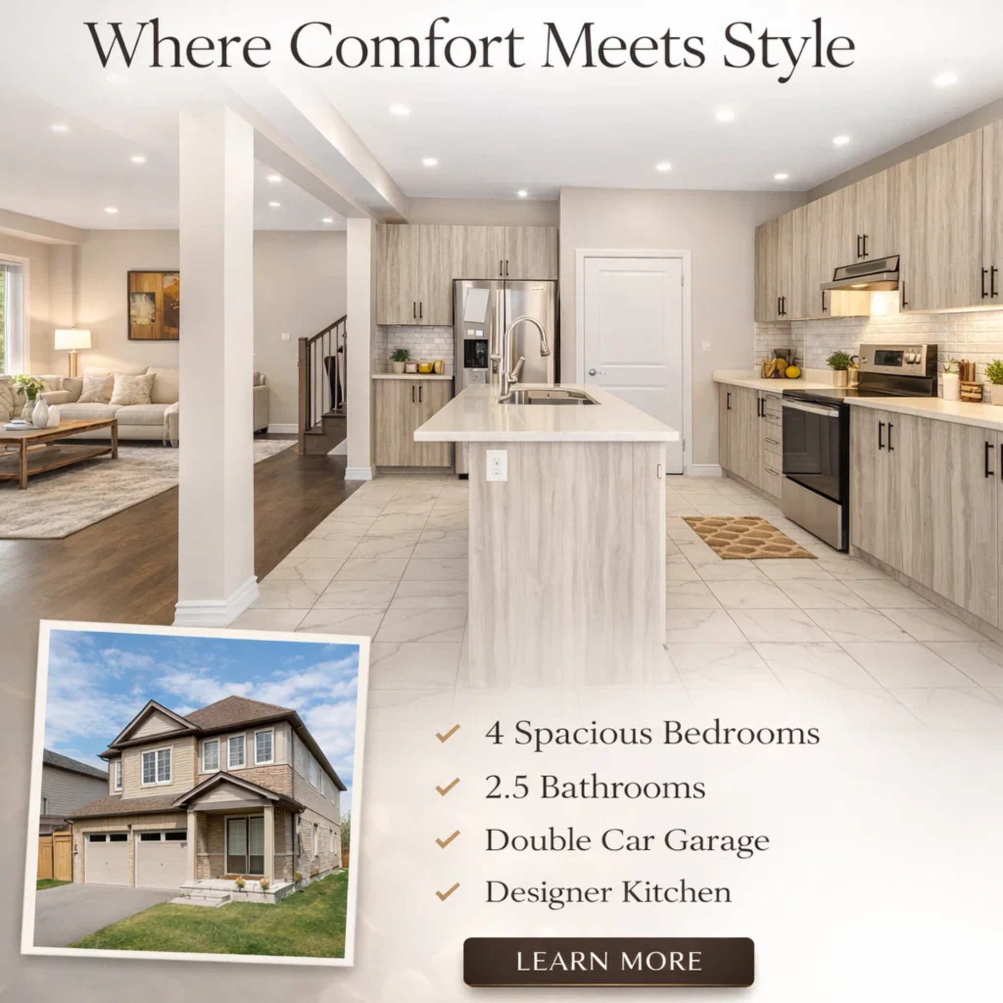 Kanwal Jassal Realtor Facebook ad: No More Parking Problems, See This Home!