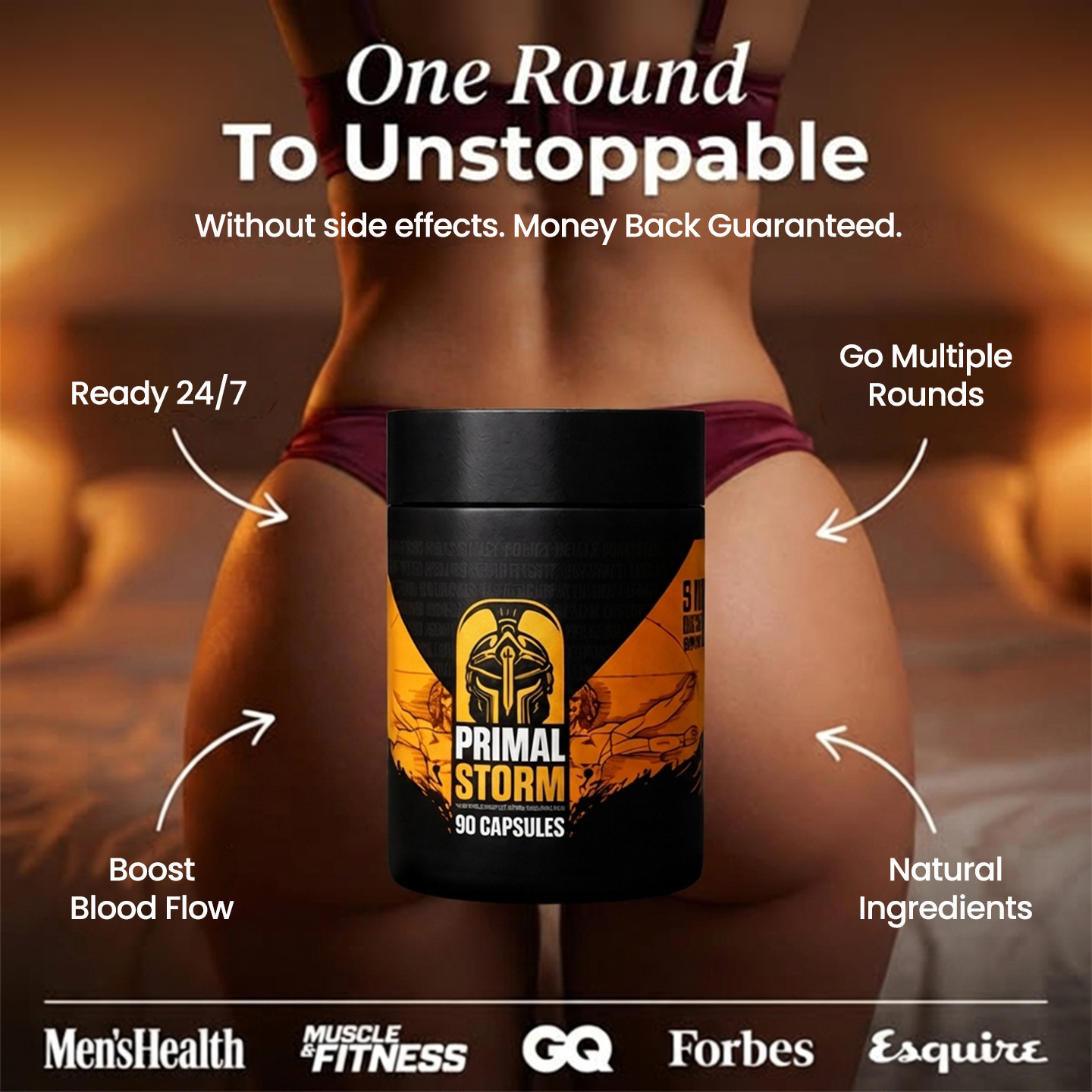 Primal Storm Supplements Facebook ad