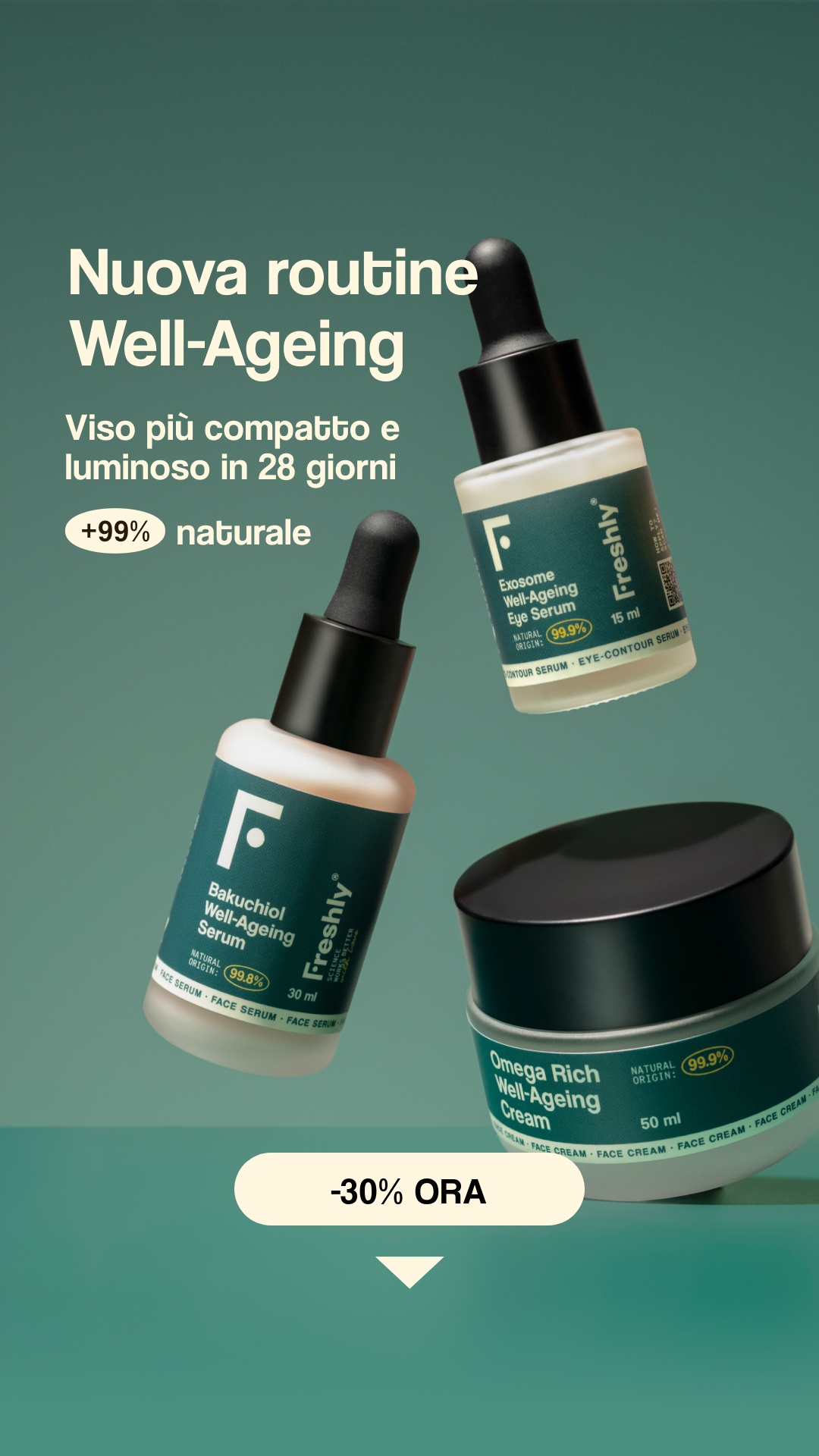 Freshly Cosmetics Facebook ad