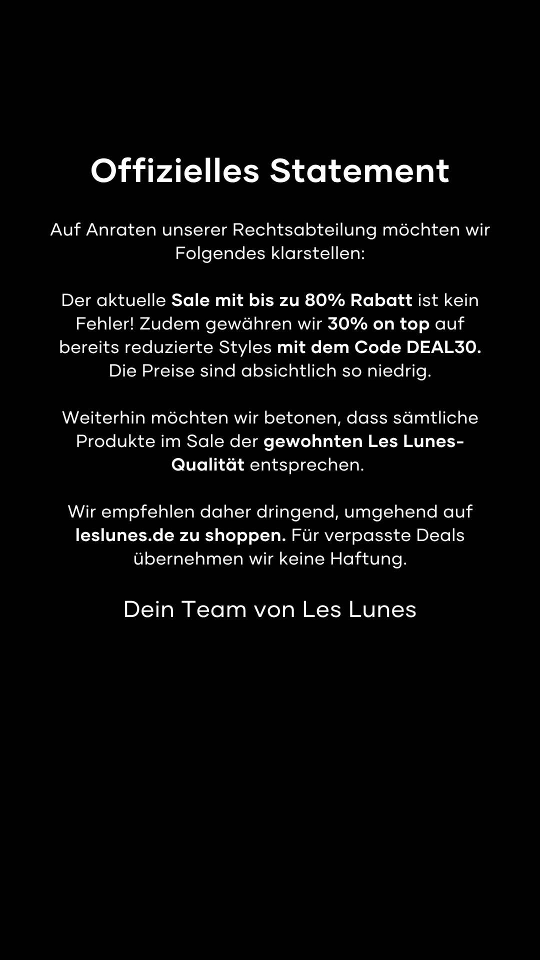Les Lunes Facebook ad