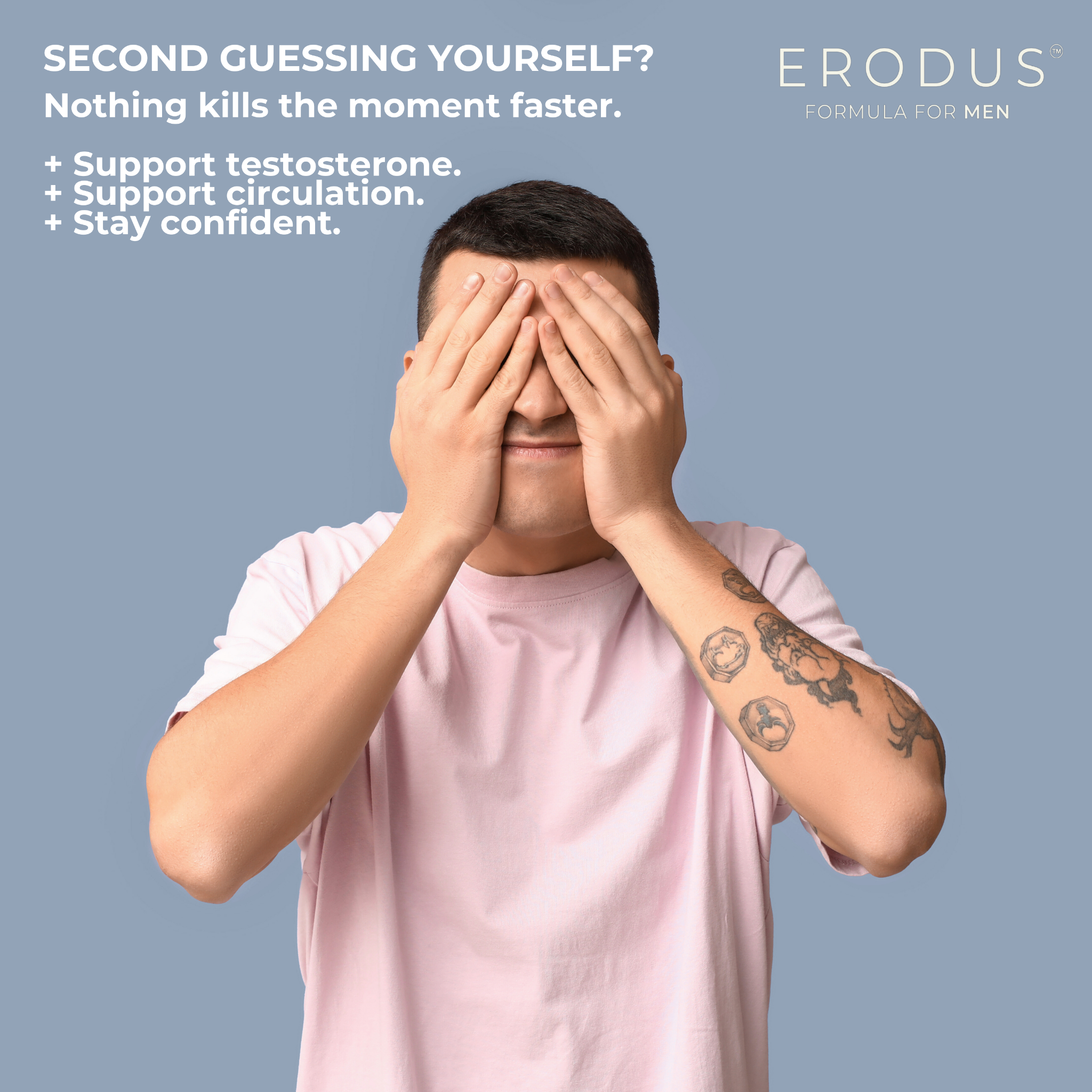 Erodus Formula For Men Facebook ad