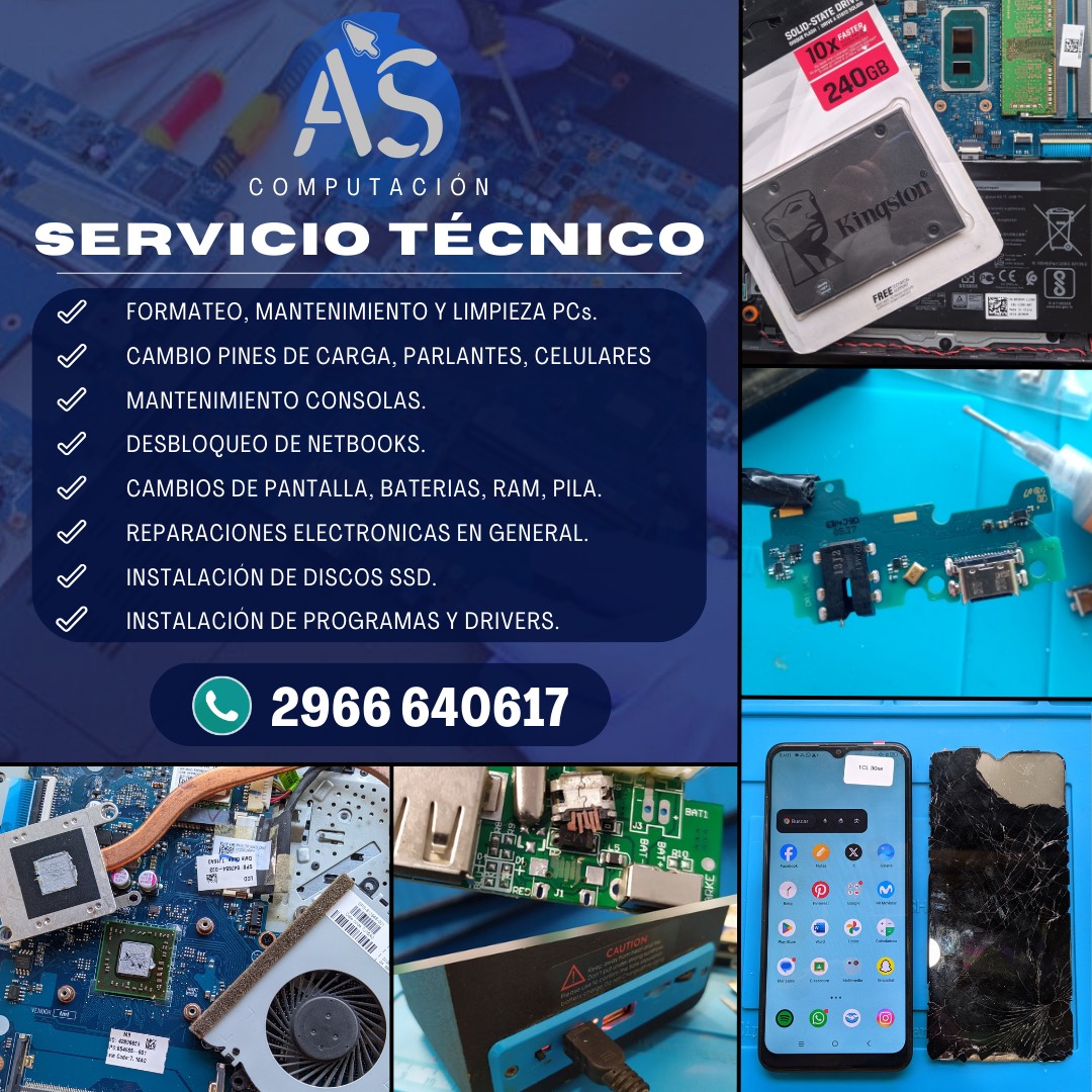 As Computación Facebook ad: Tu computadora anda lenta?