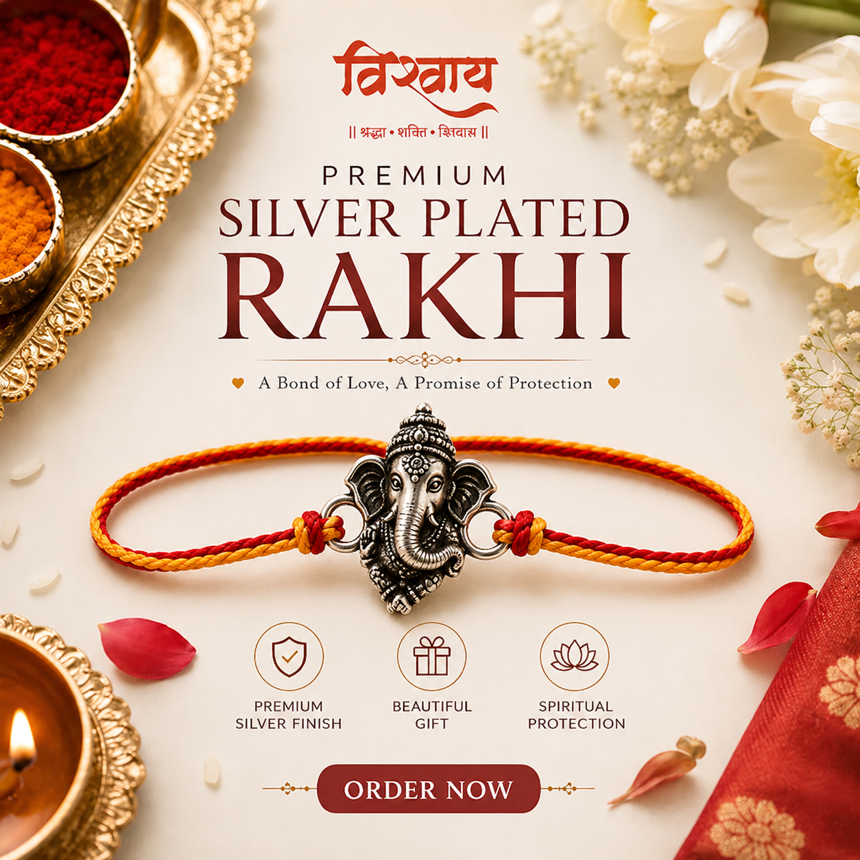 Vishvay Facebook ad: Limited Rakhi Collection