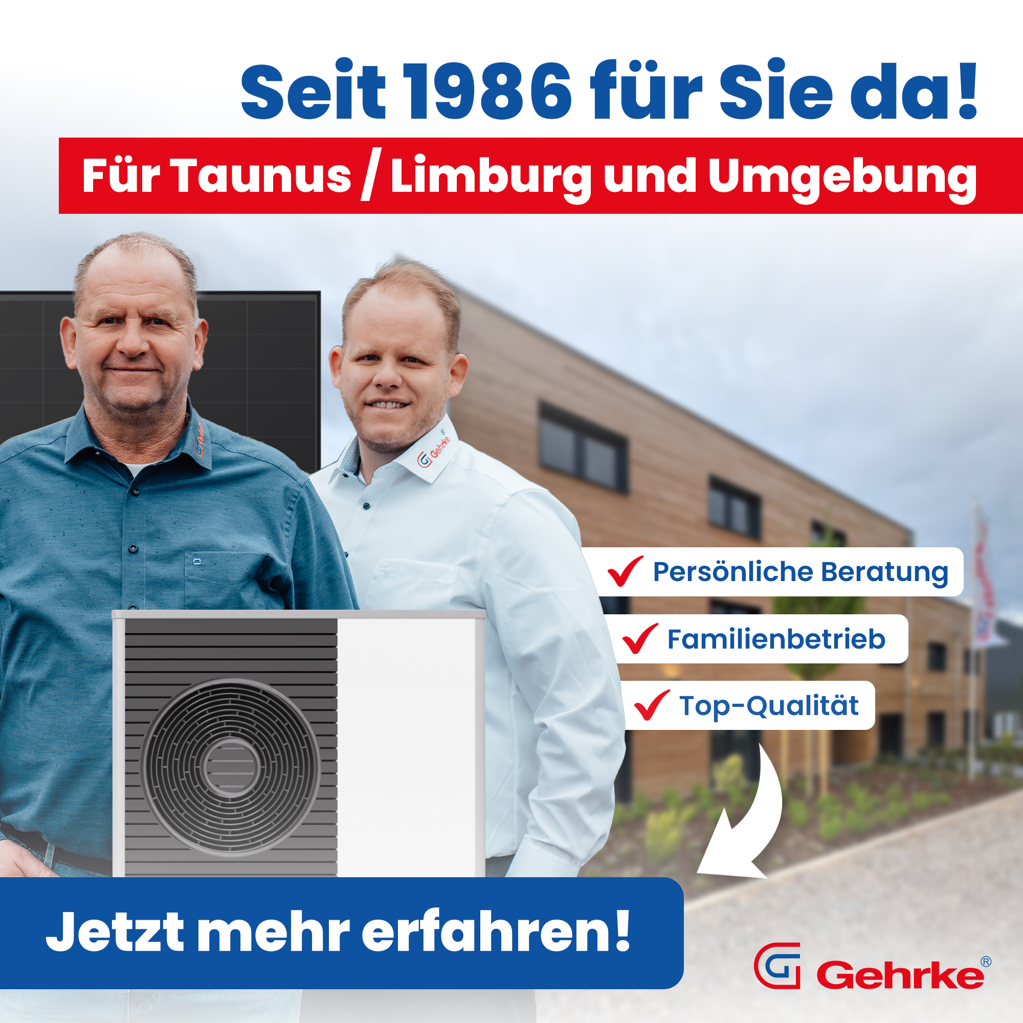 Gehrke GmbH Facebook ad: Jetzt Blitzangebot sichern!