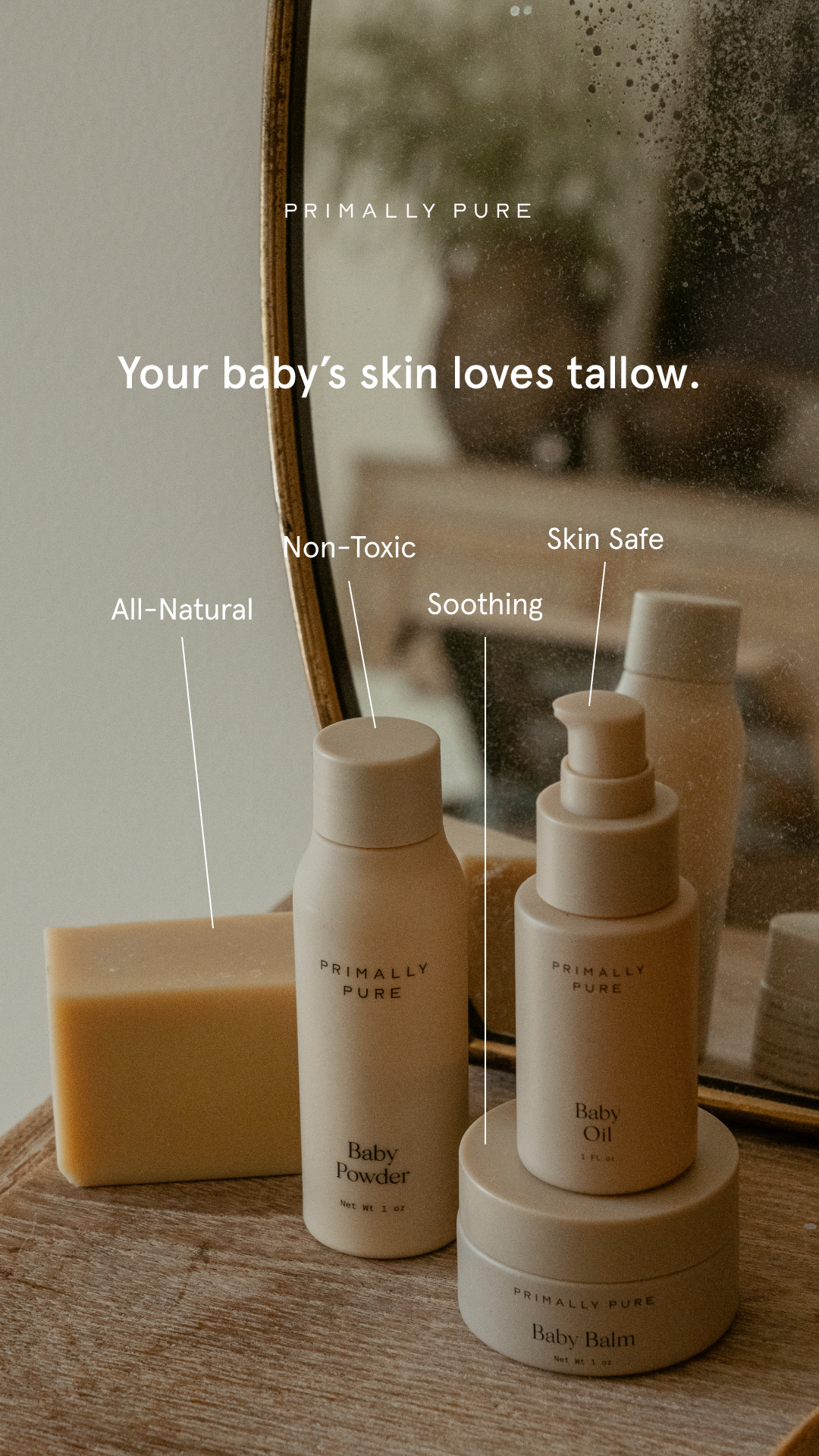 Primally Pure Skincare Facebook ad