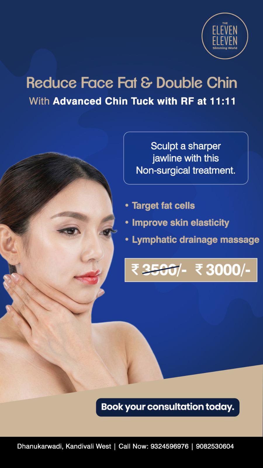 11:11 Wellness Centre Facebook ad from Mar 30, 2026