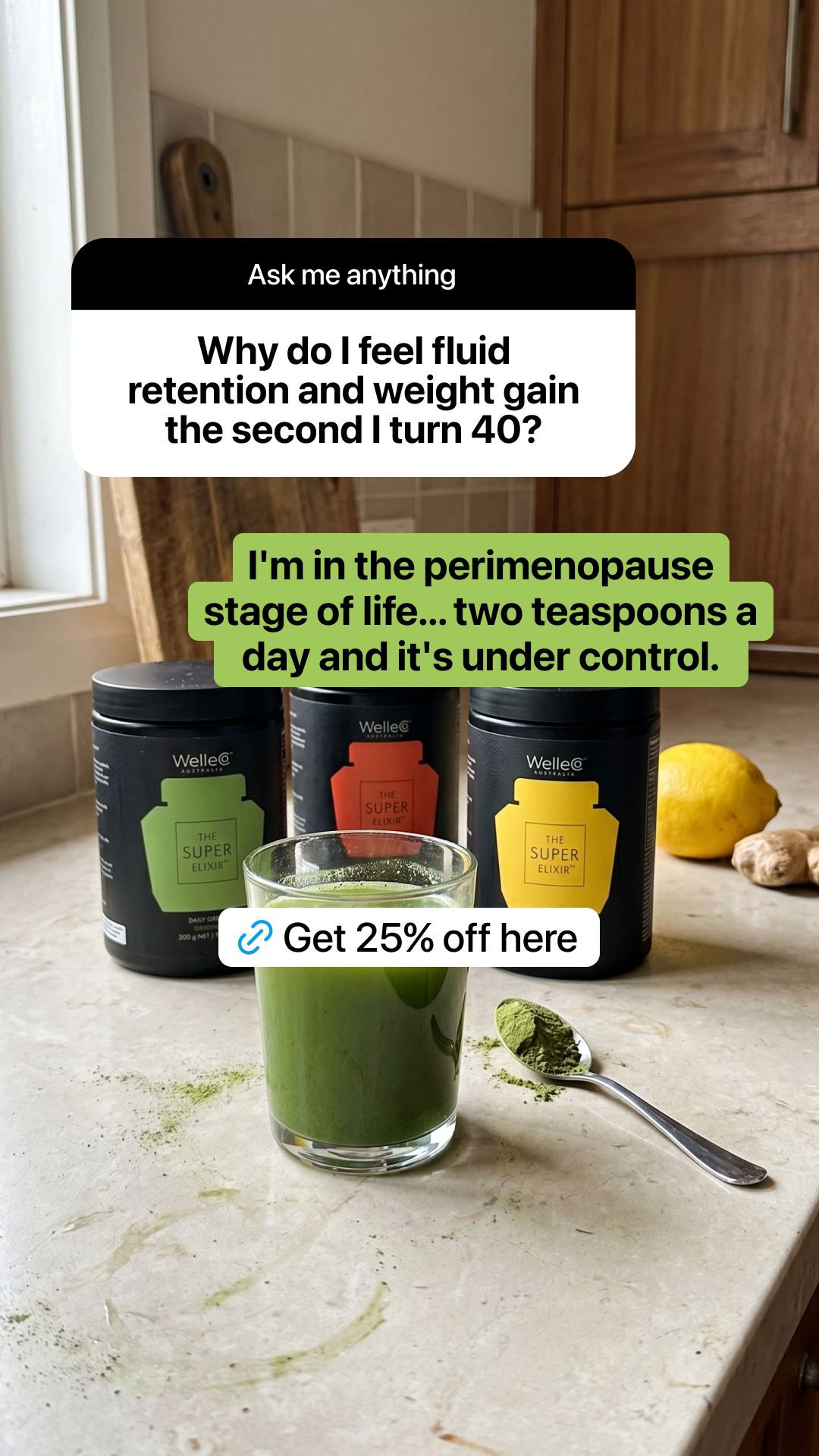 WelleCo Facebook ad