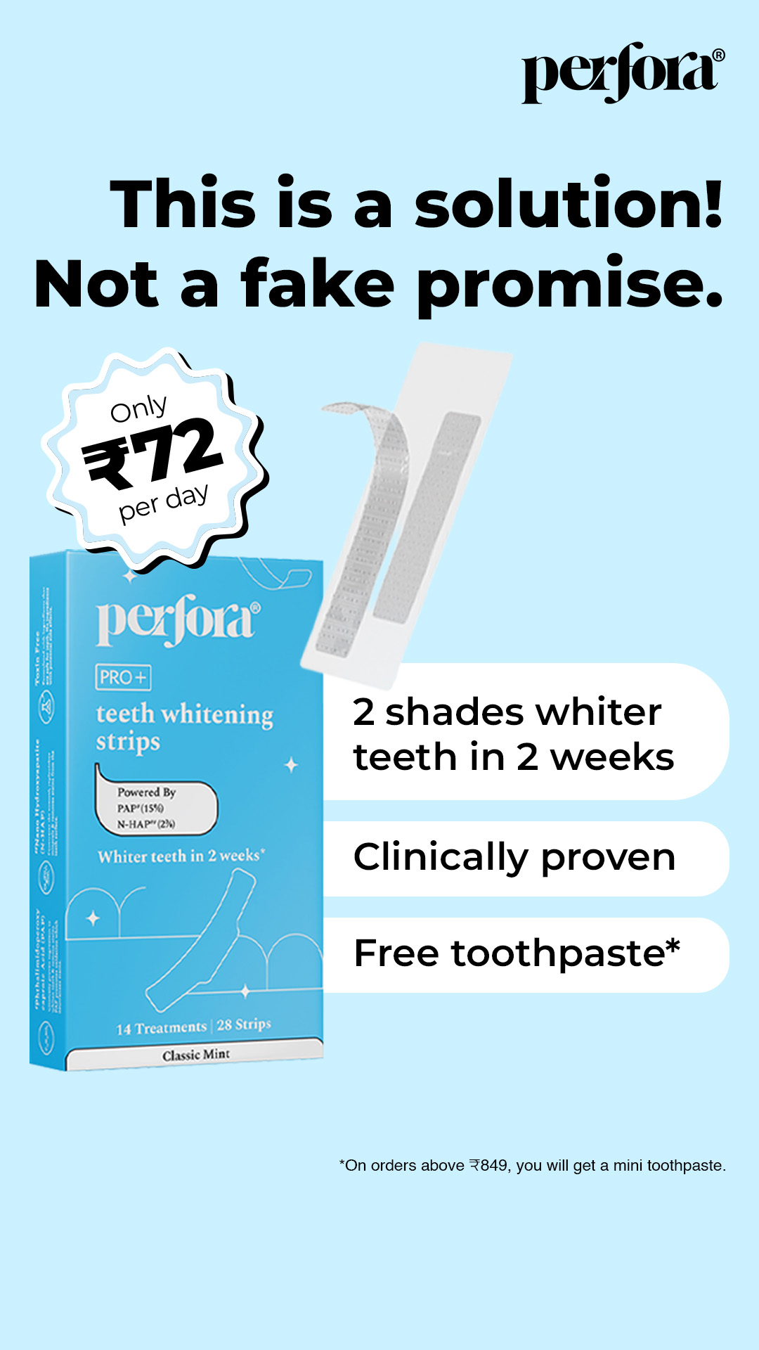 Perfora Care Facebook ad