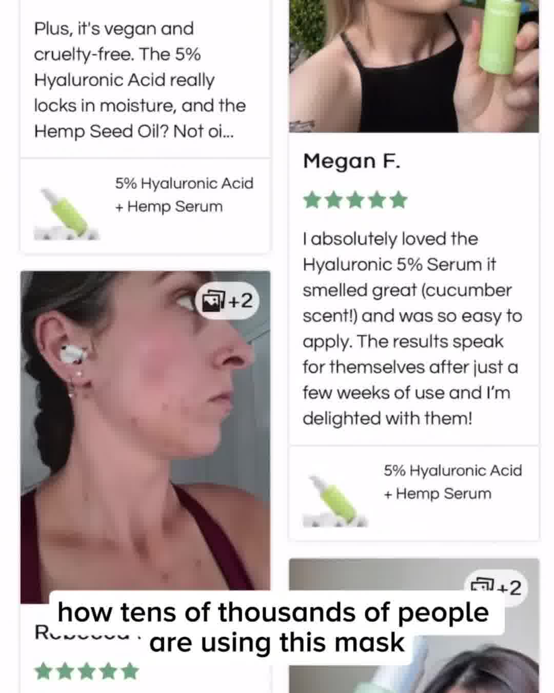 Hey Bud Skincare Facebook ad: Clearer Pores In Just Ten Minutes