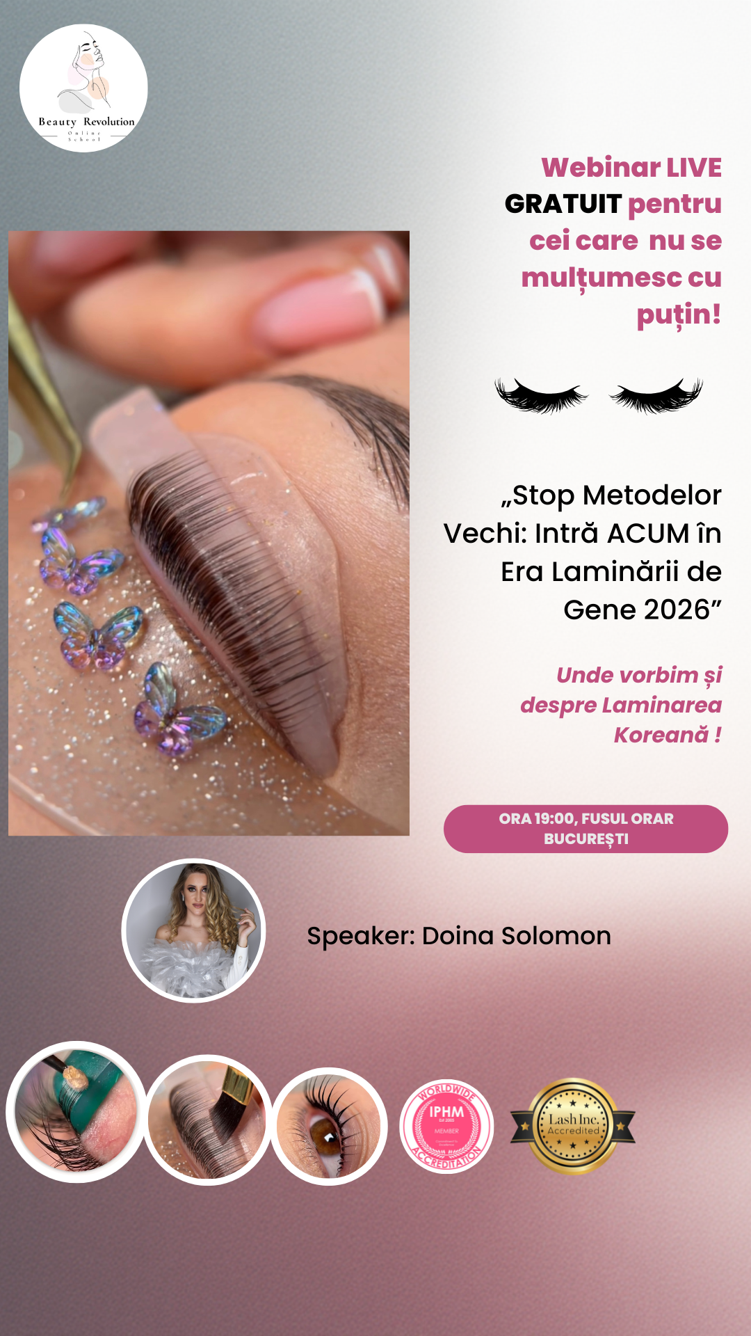 Online School Beauty Revolution Facebook ad from Jan 3, 2026