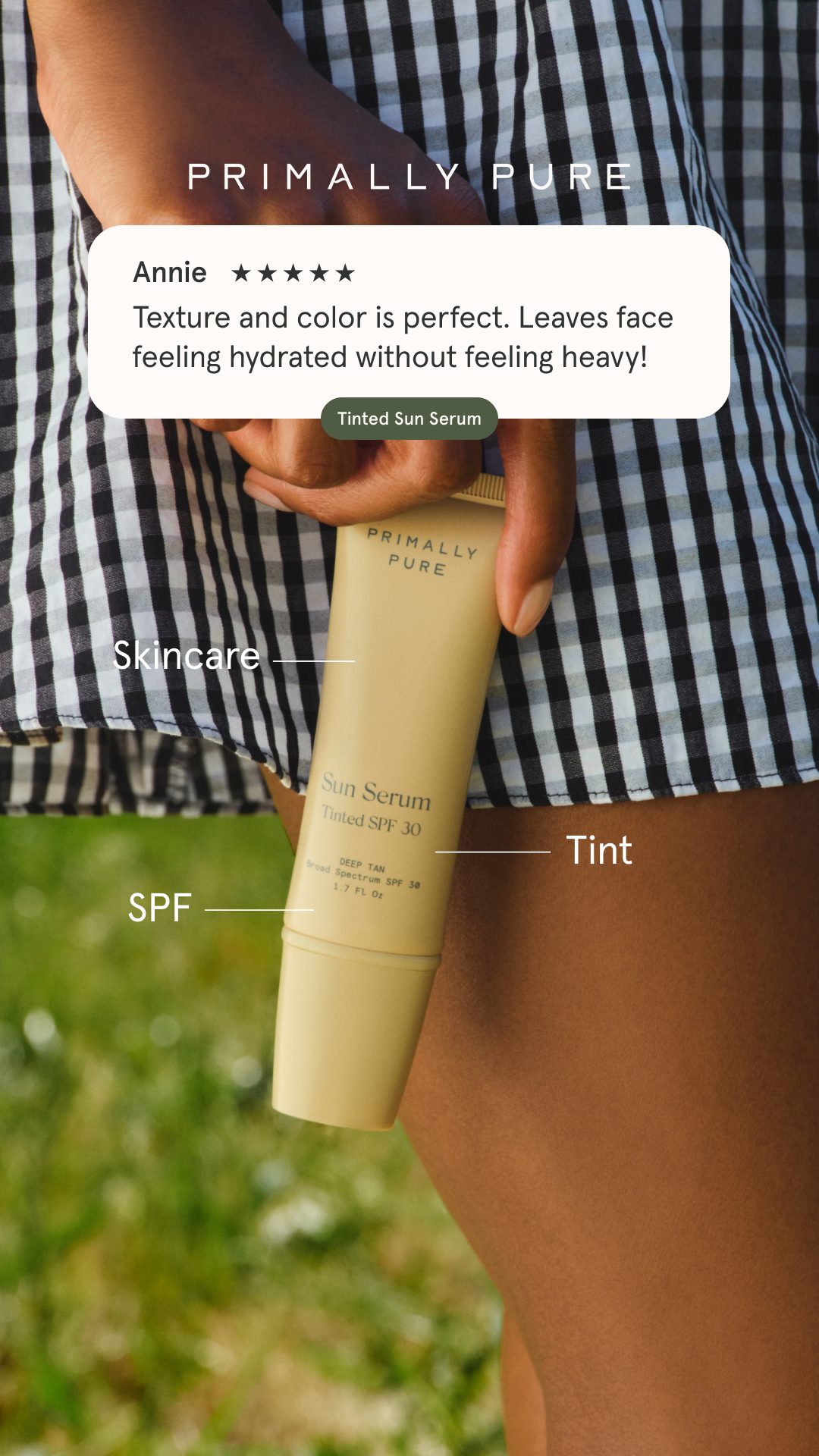 Primally Pure Skincare Facebook ad