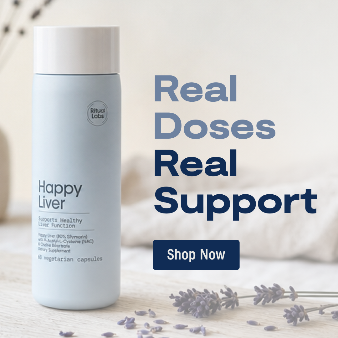 Ritual Labs Happy Liver Facebook ad: It was your liver