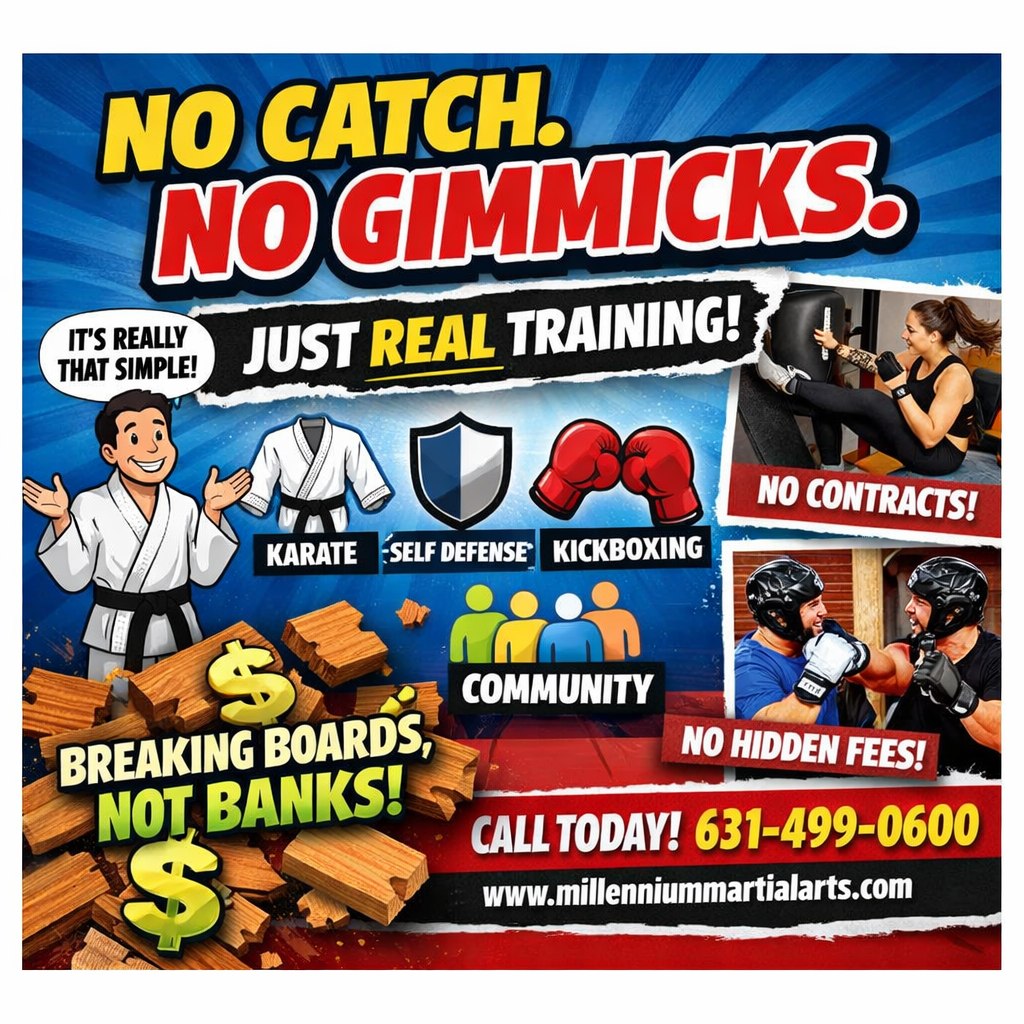 Millennium Martial Arts Kids Karate Classes Facebook ad