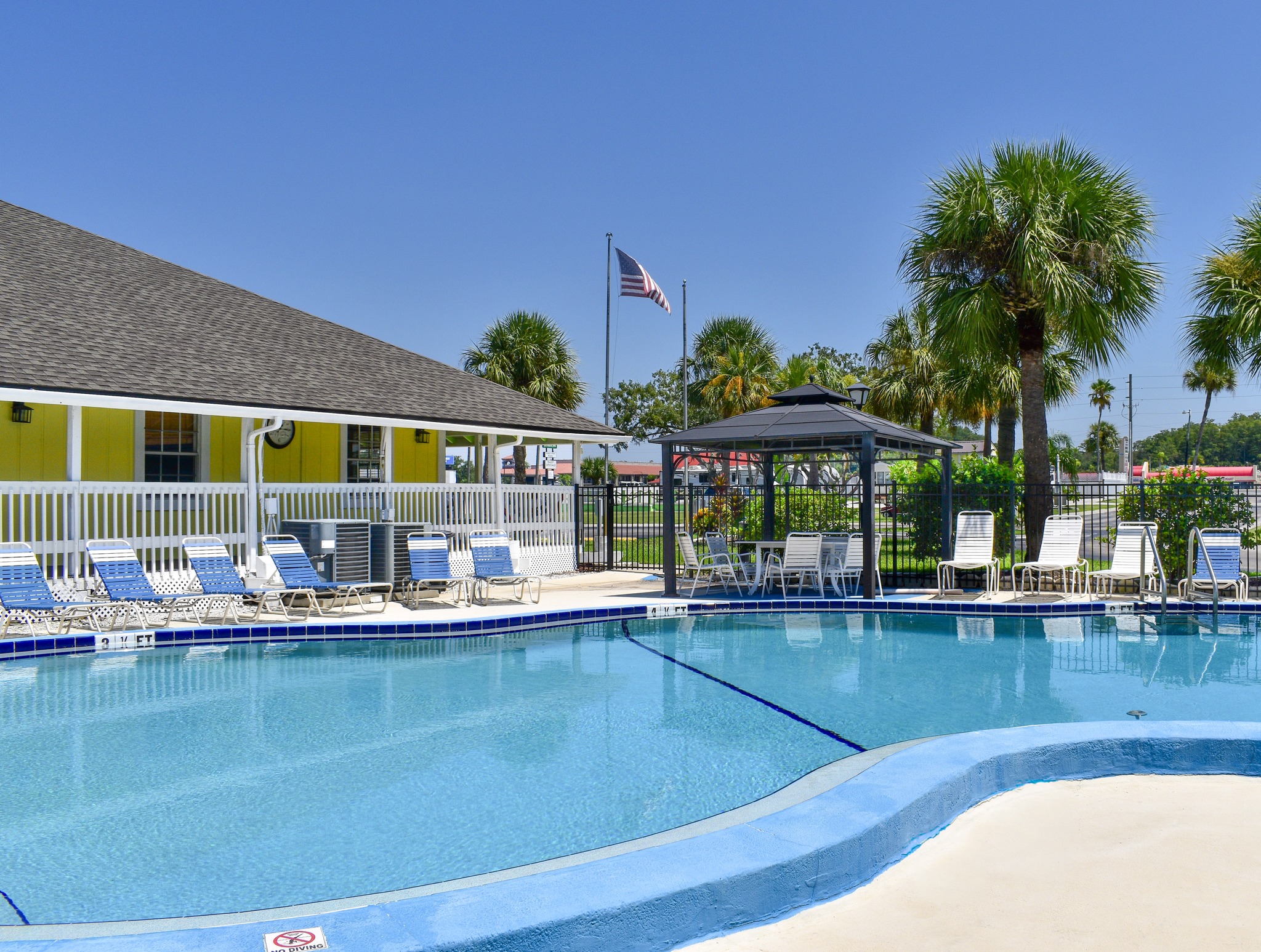 Wilder RV Resorts Facebook ad: We're Back! Sundance Lakes RV Resort is Open…