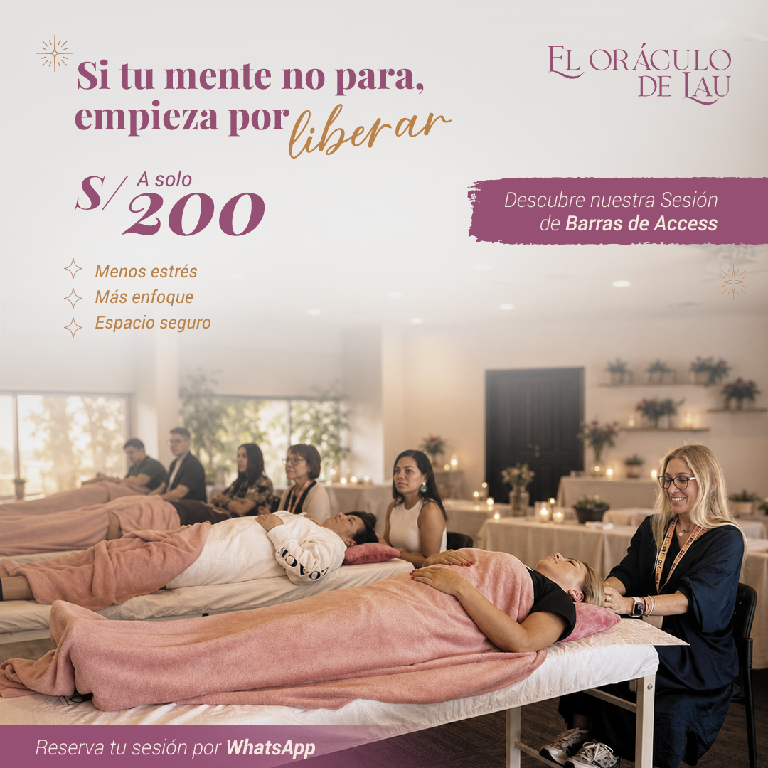 El oráculo de Lau Facebook ad: Libera tu mente hoy