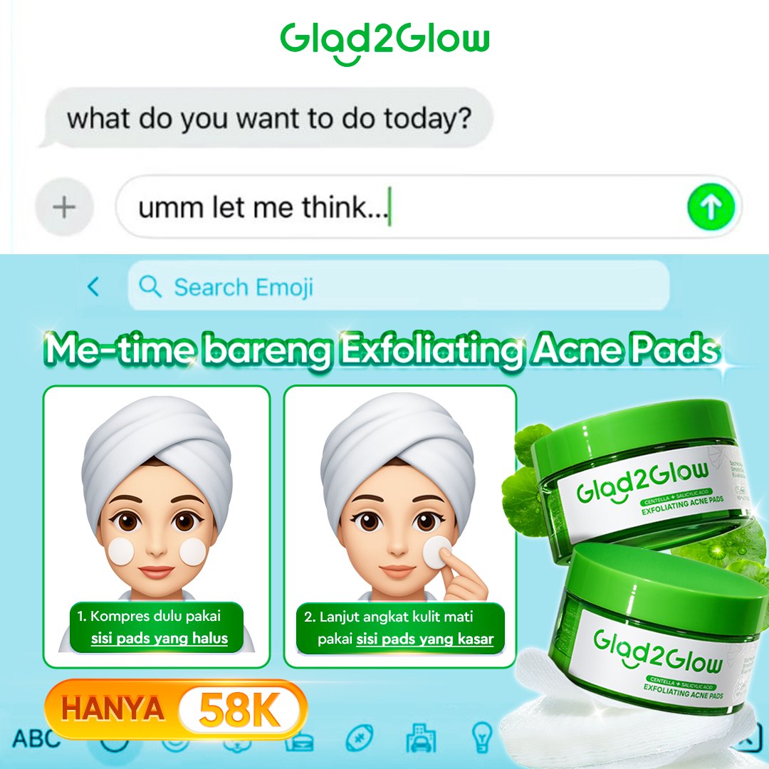 Glad 2 Glow.Indonesia  Facebook ad
